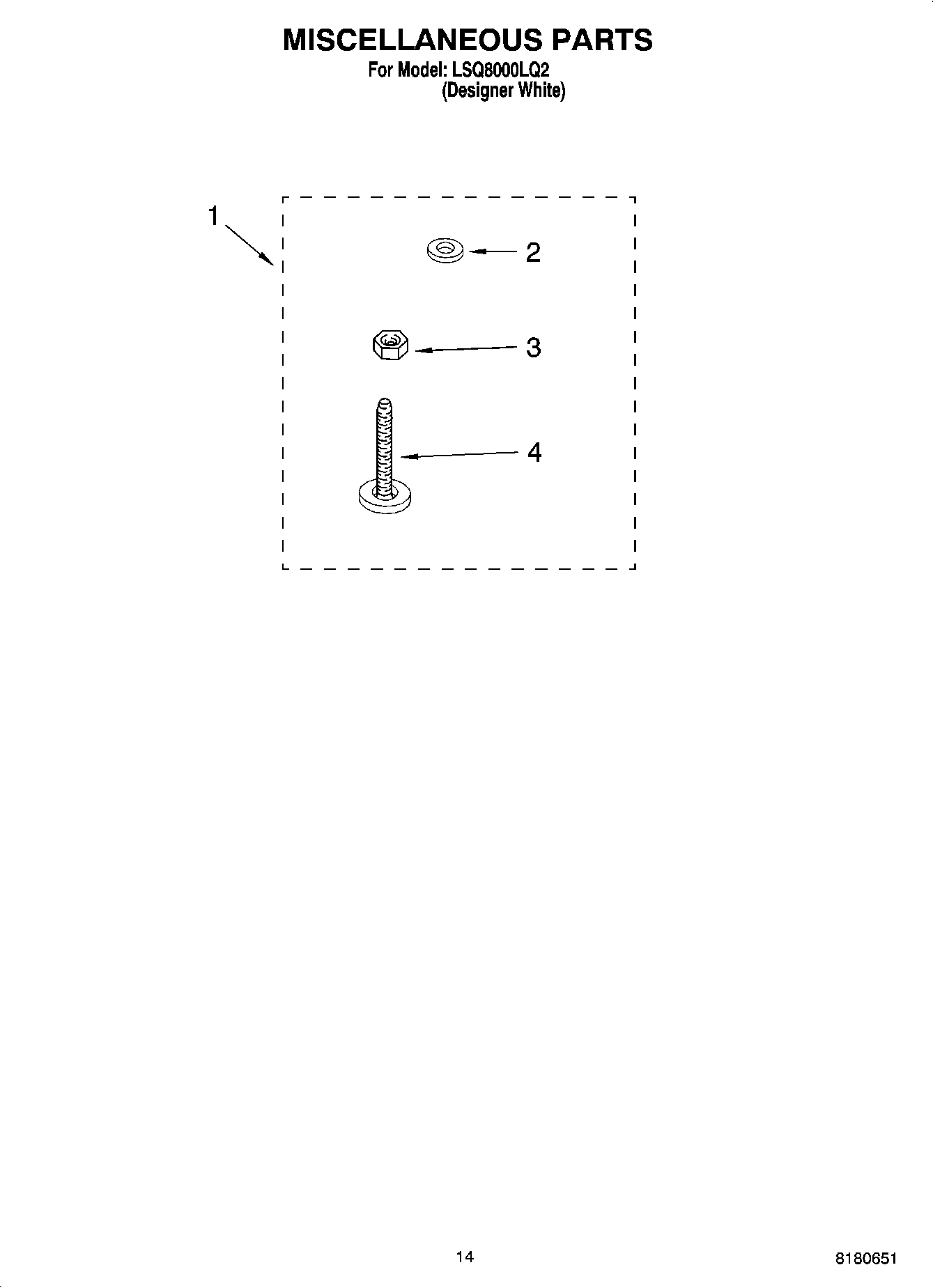 10 - MISCELLANEOUS PARTS, OPTIONAL PARTS (NOT INCLUDED)