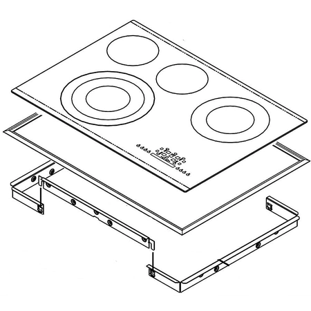 W10622120 Whirlpool Cooktop