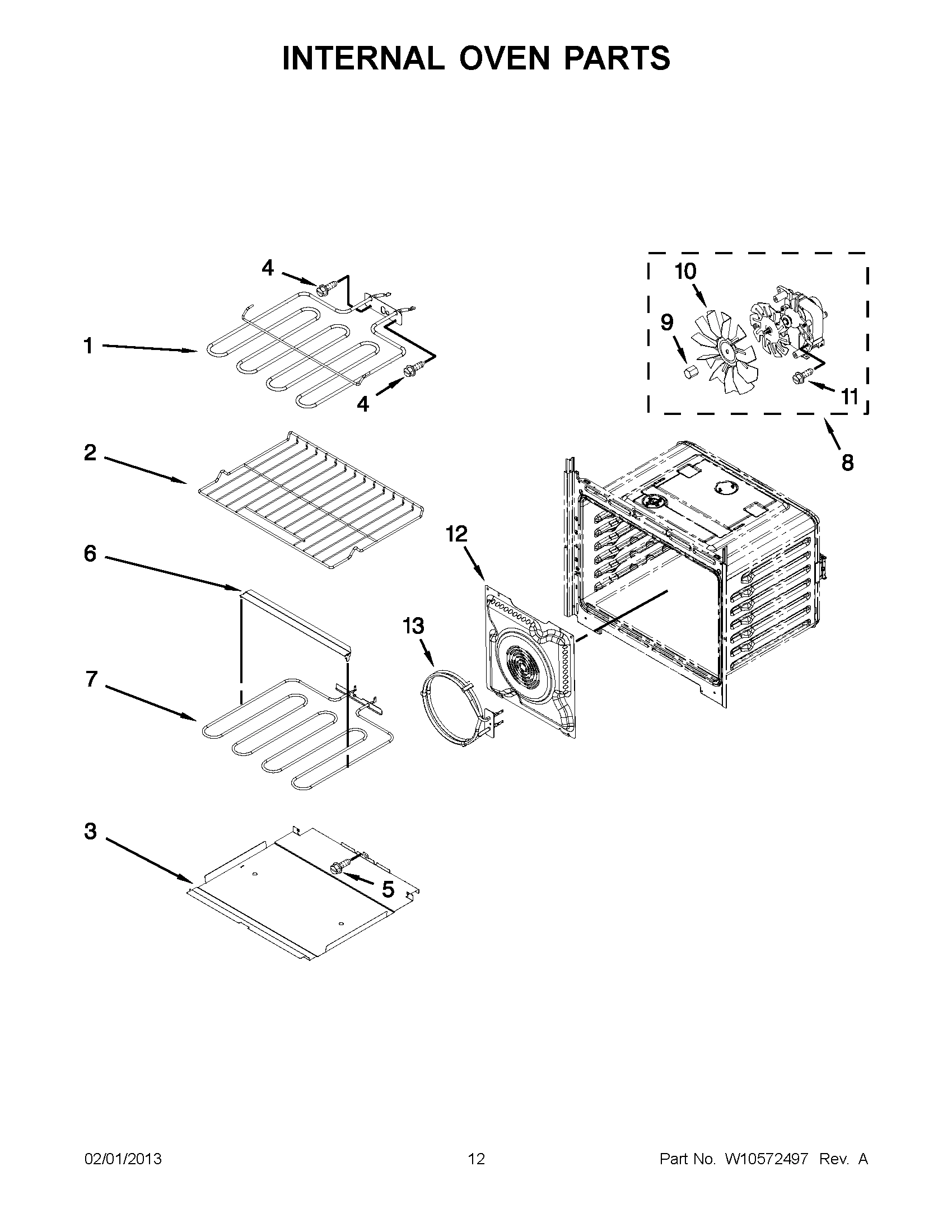 06 - INTERNAL OVEN PARTS