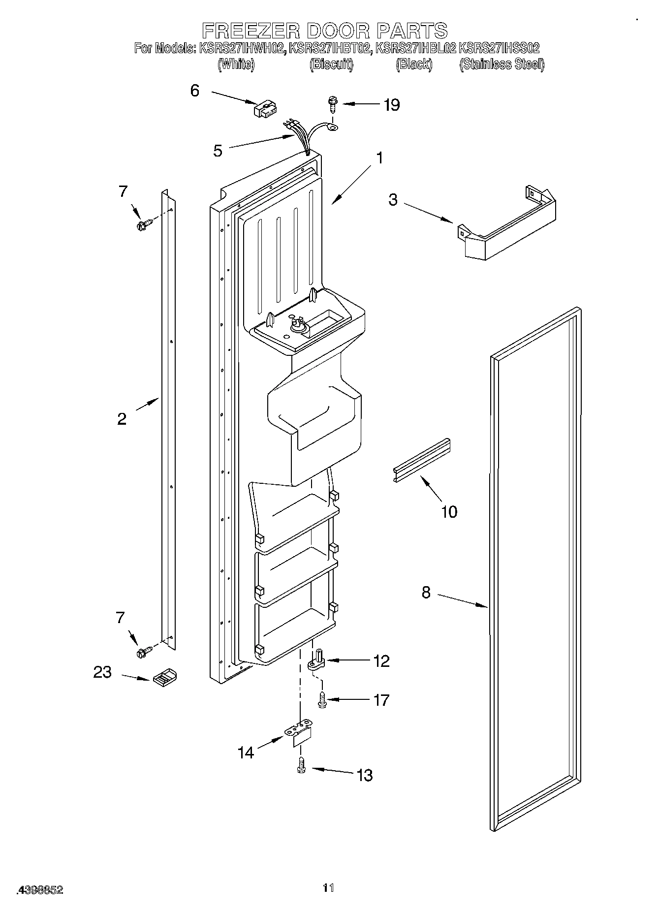 07 - FREEZER DOOR