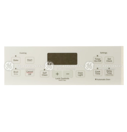 WB27T11513 GE Range Faceplate Graphics