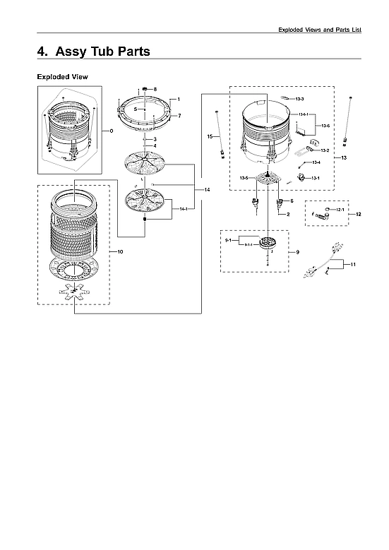Tub Parts