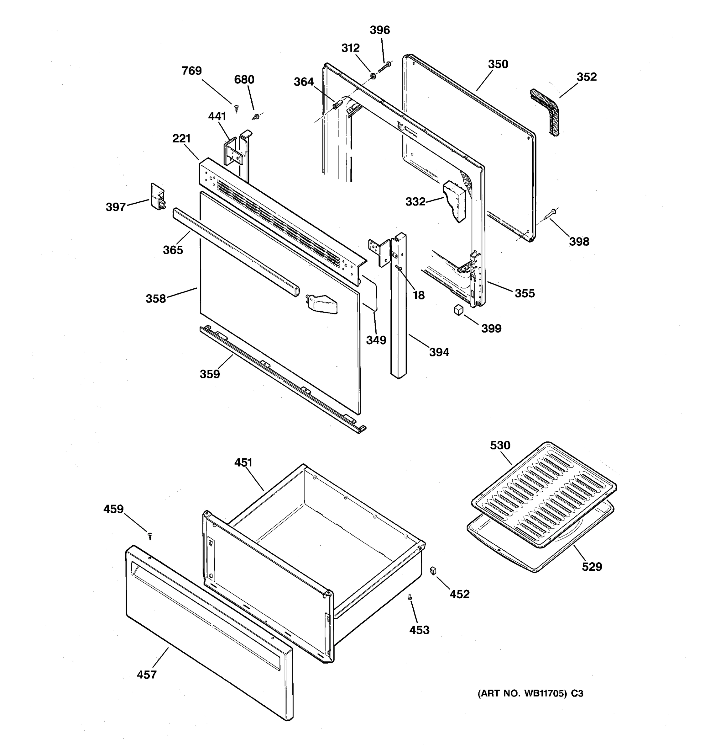 DOOR & DRAWER PARTS