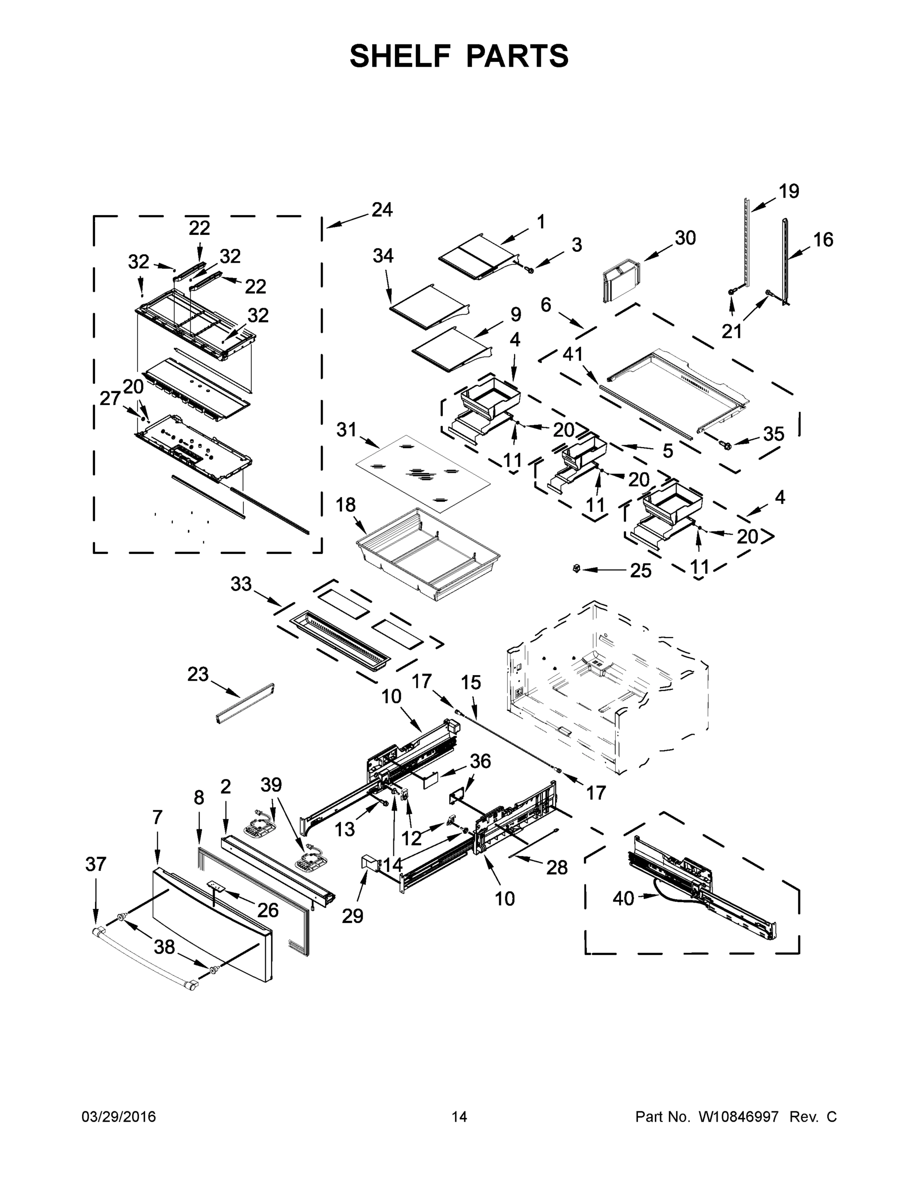 08 - SHELF PARTS