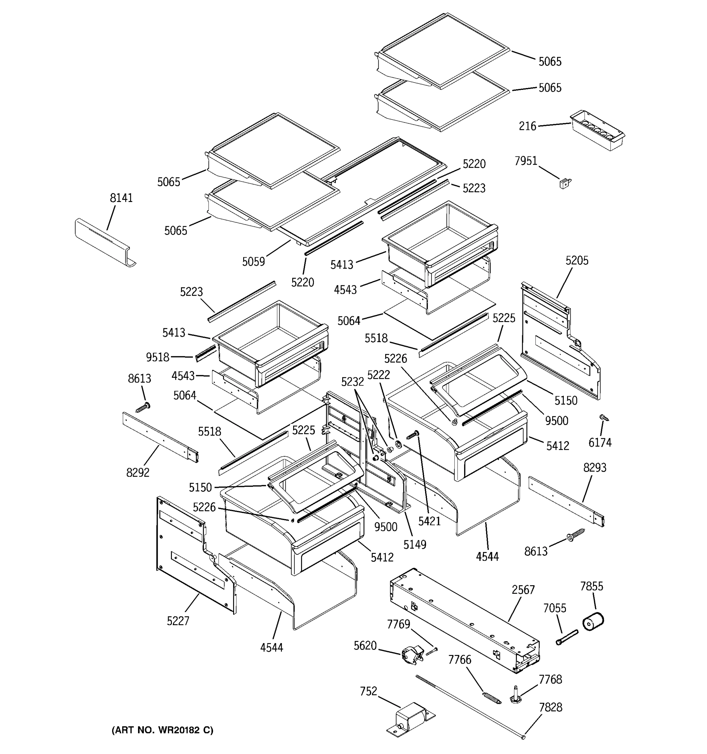 SHELVES & DRAWERS