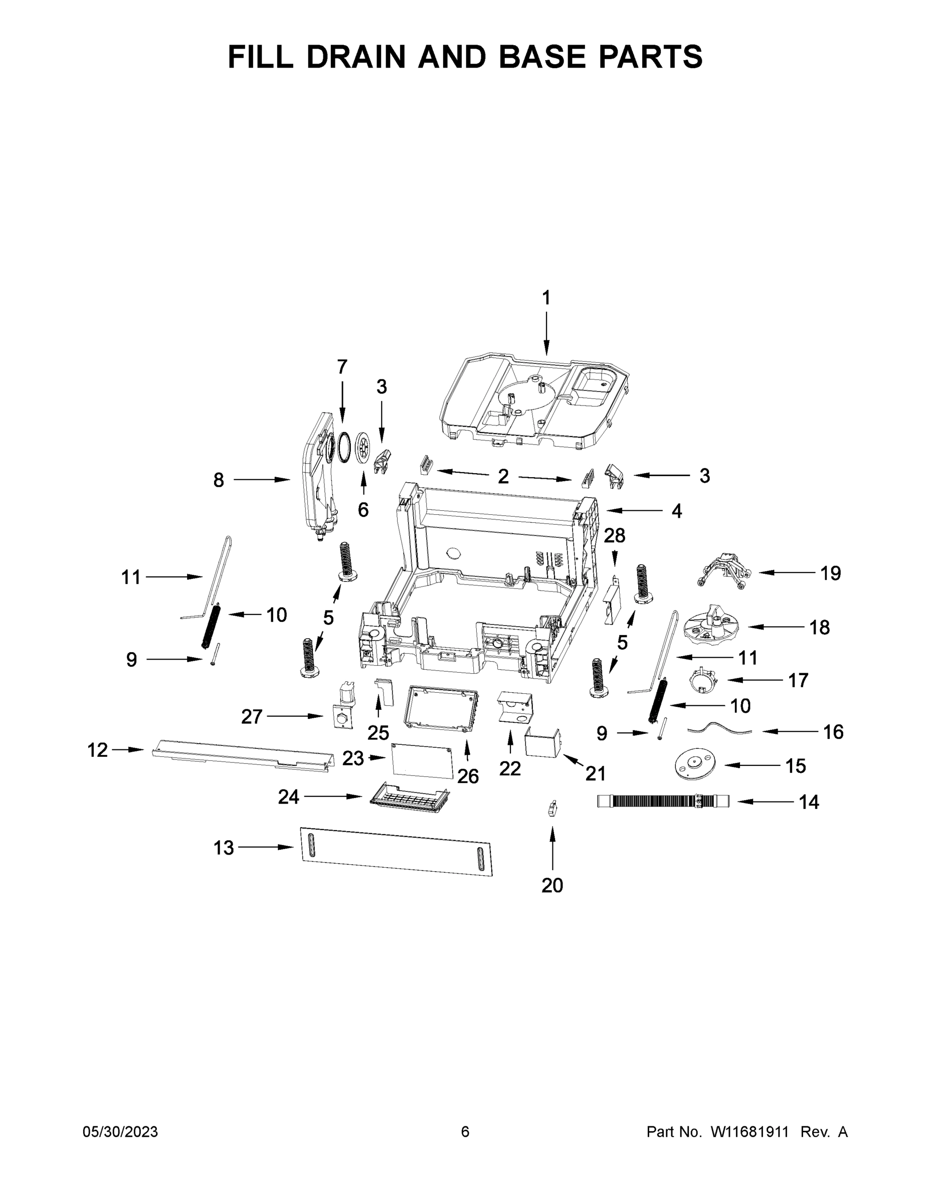 04 - FILL DRAIN AND BASE PARTS