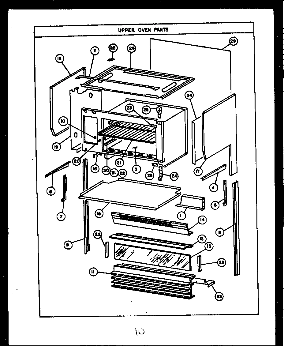 09 - UPPER OVEN PARTS