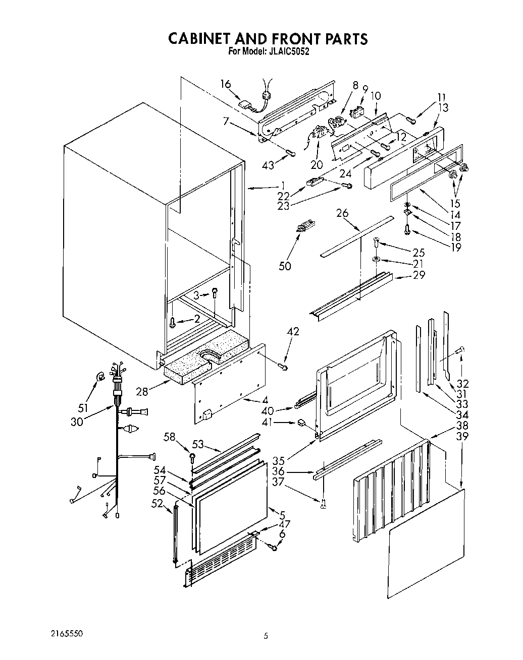 03 - CABINET AND FRONT