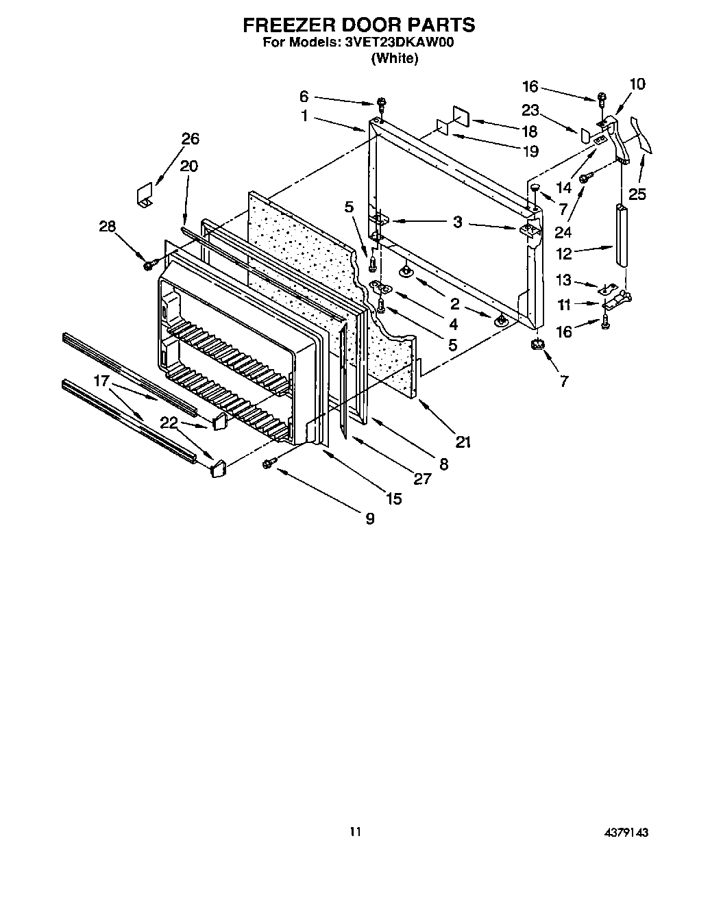 07 - FREEZER DOOR
