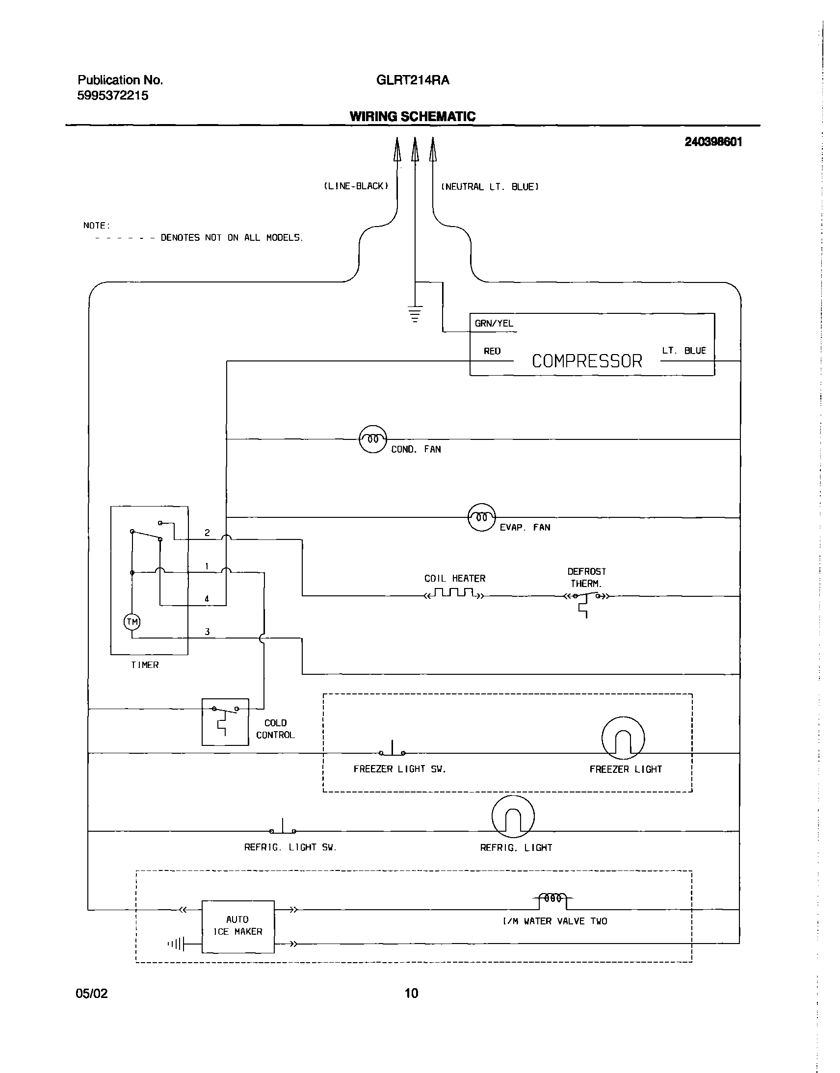 10 - WIRING SCHEMATIC