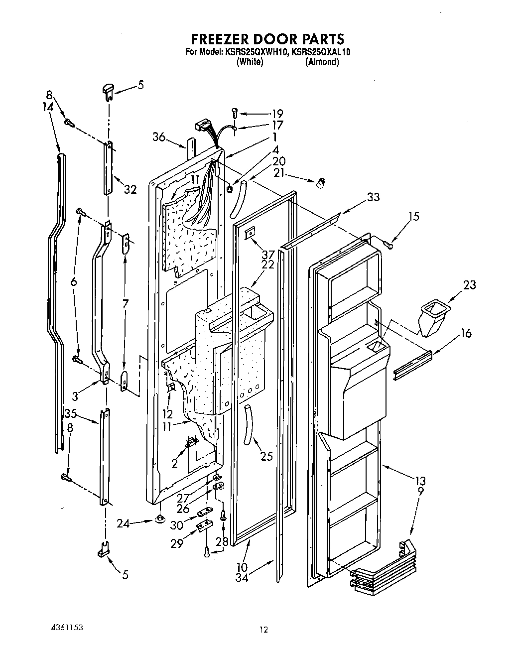 08 - FREEZER DOOR