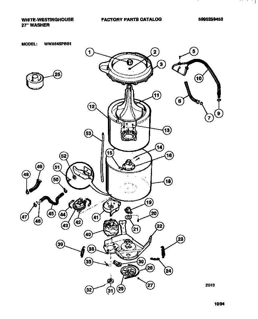 03 - TUBS, HOSES, MOTOR