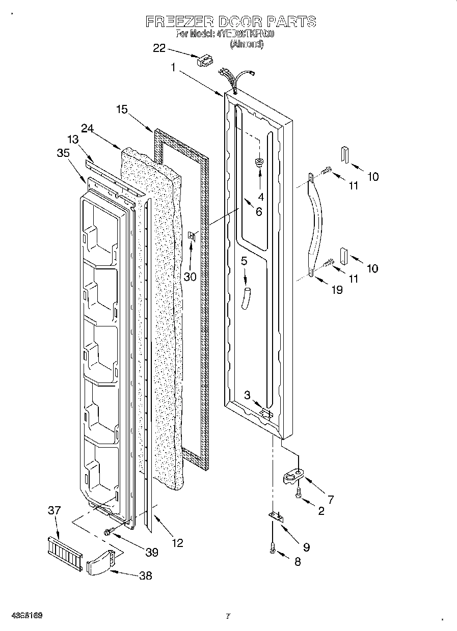 05 - FREEZER DOOR