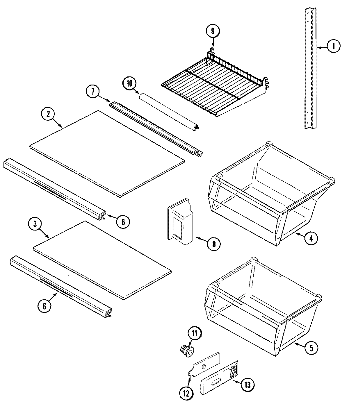 09 - SHELVES & ACCESSORIES