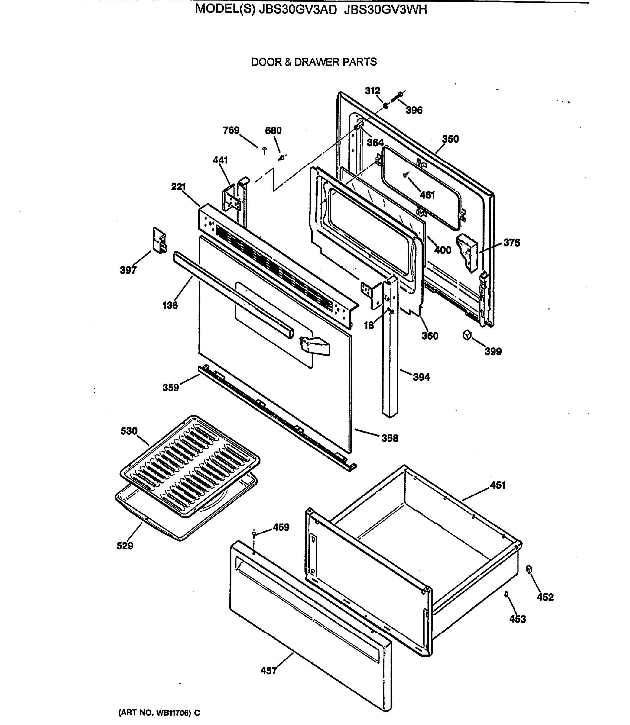 DOOR & DRAWER PARTS