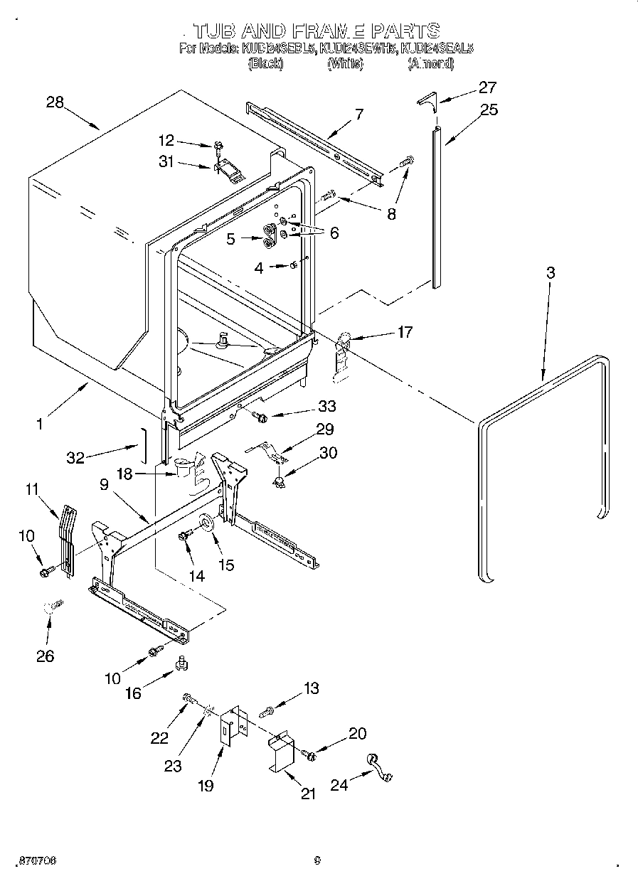 08 - TUB AND FRAME
