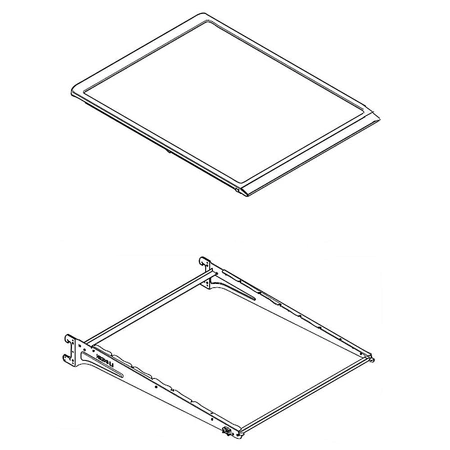 DA97-14594C Samsung Refrigerator Shelf Slide
