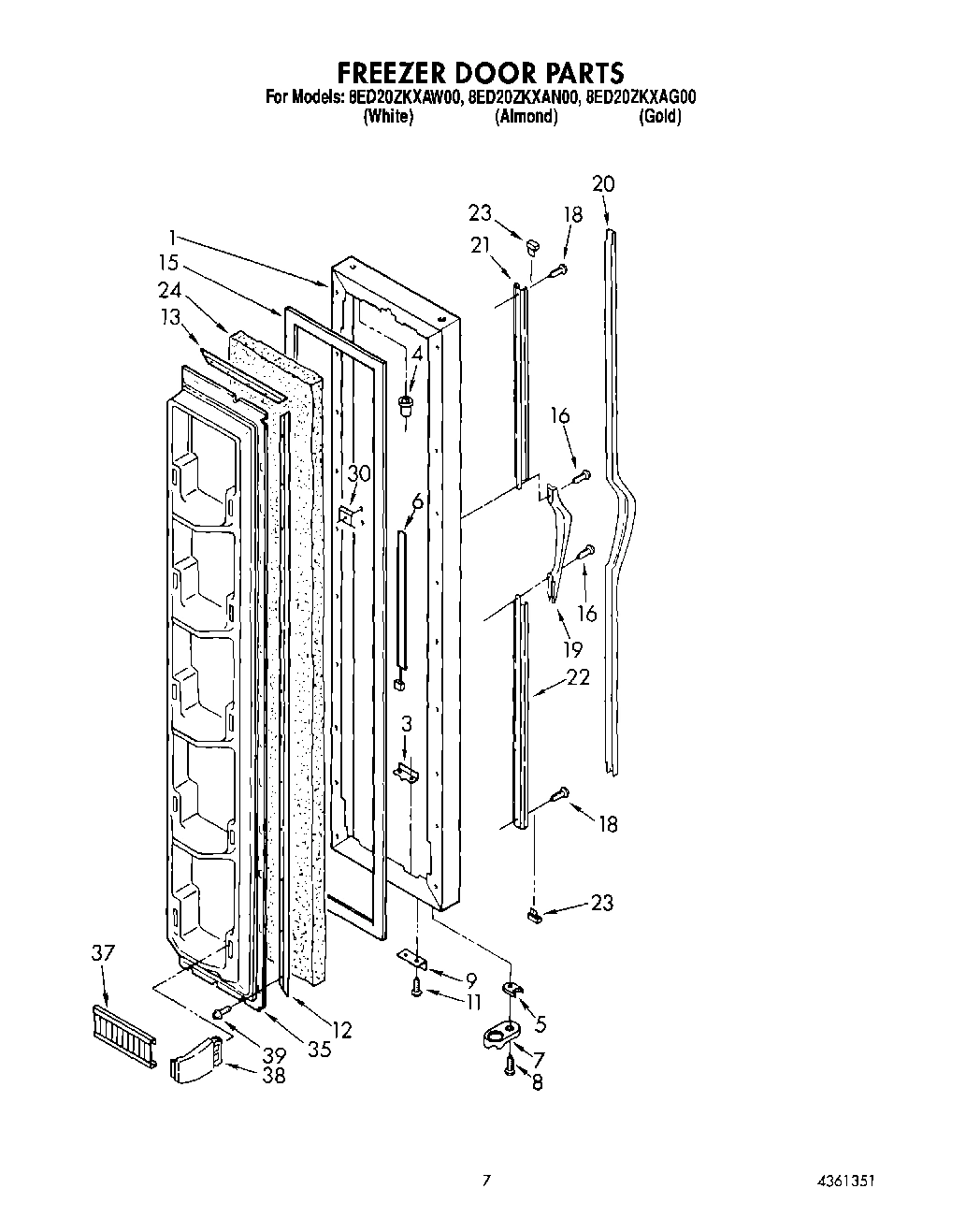05 - FREEZER DOOR