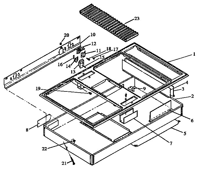 01 - BURNER BOX SECTION