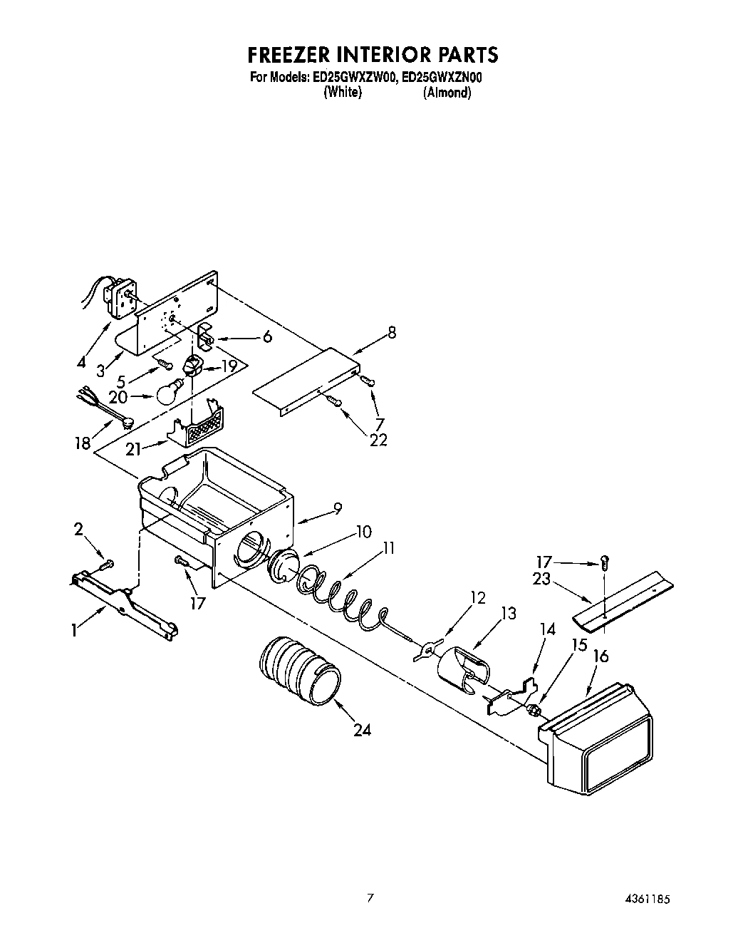 06 - FREEZER INTERIOR