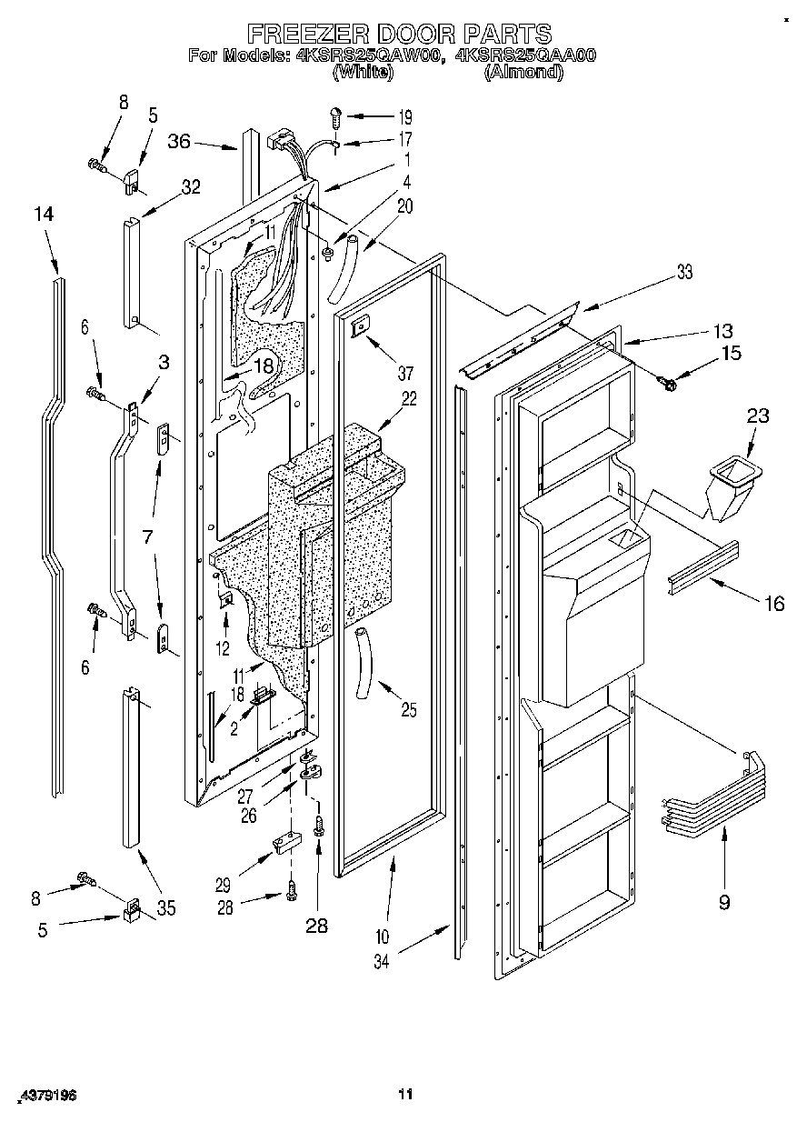 07 - FREEZER DOOR
