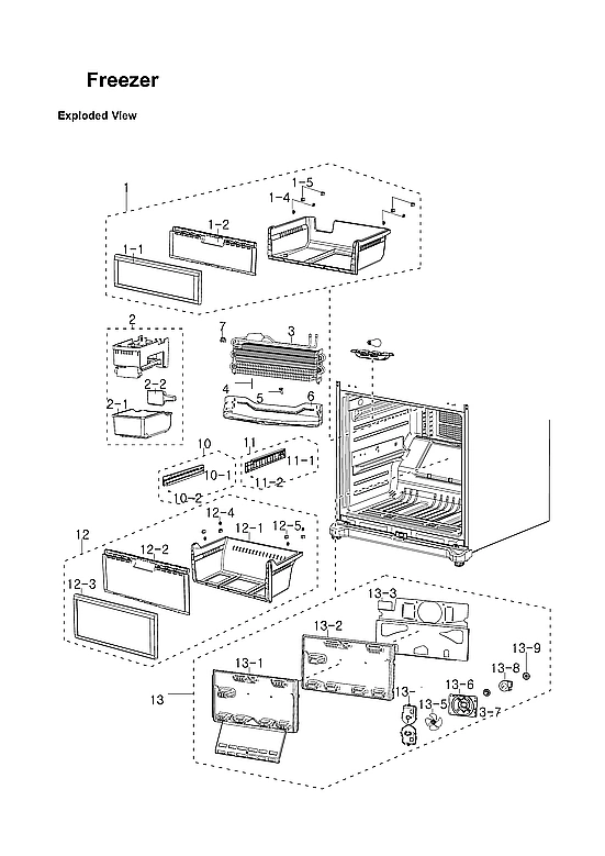 FREEZER PARTS
