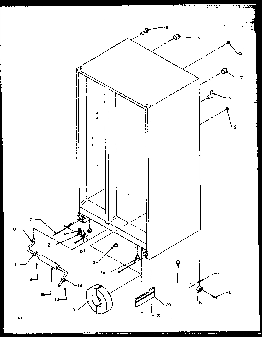16 - ROLLERS AND BACK UNIT