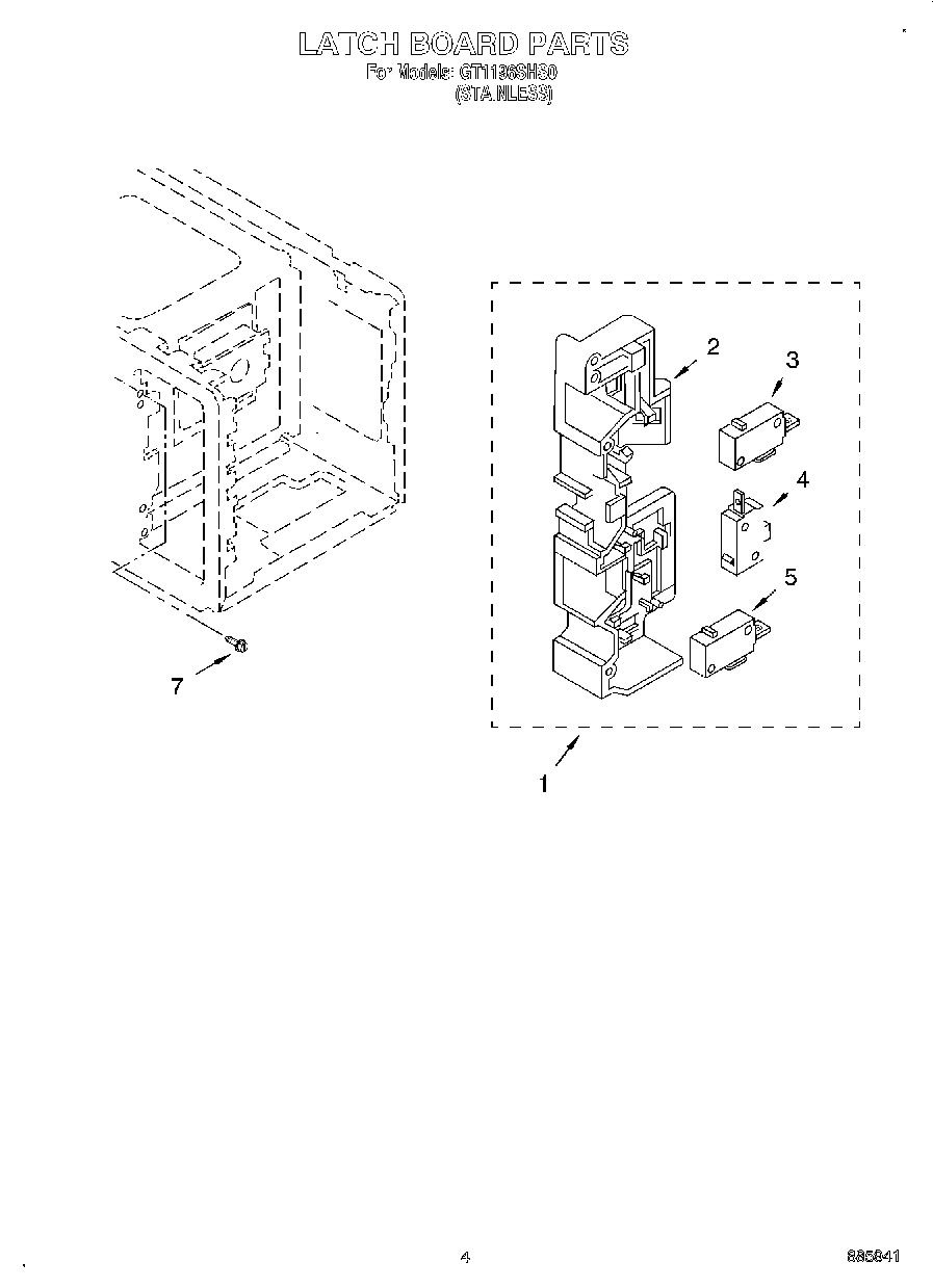 04 - LATCH BOARD