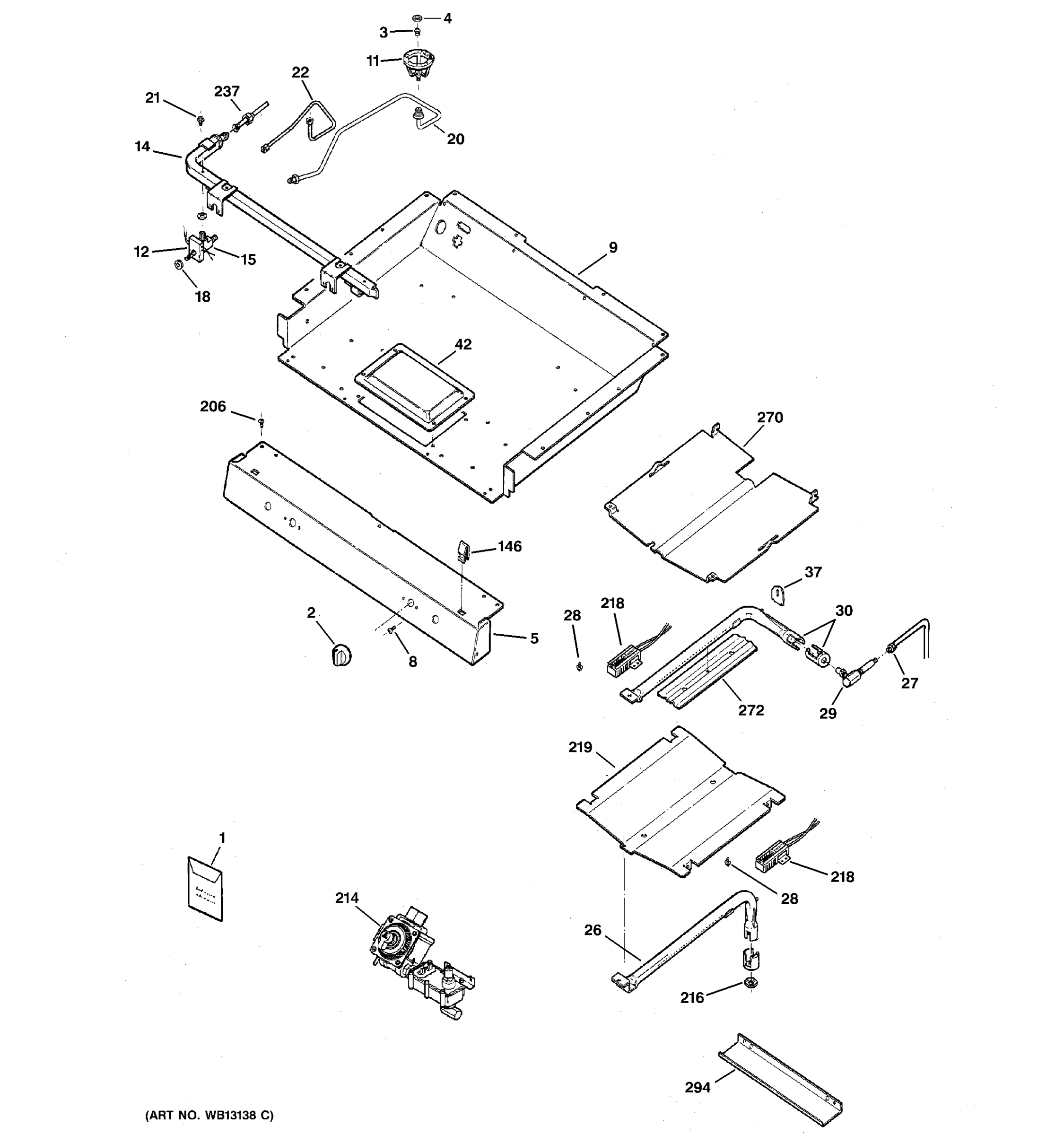 GAS & BURNER PARTS