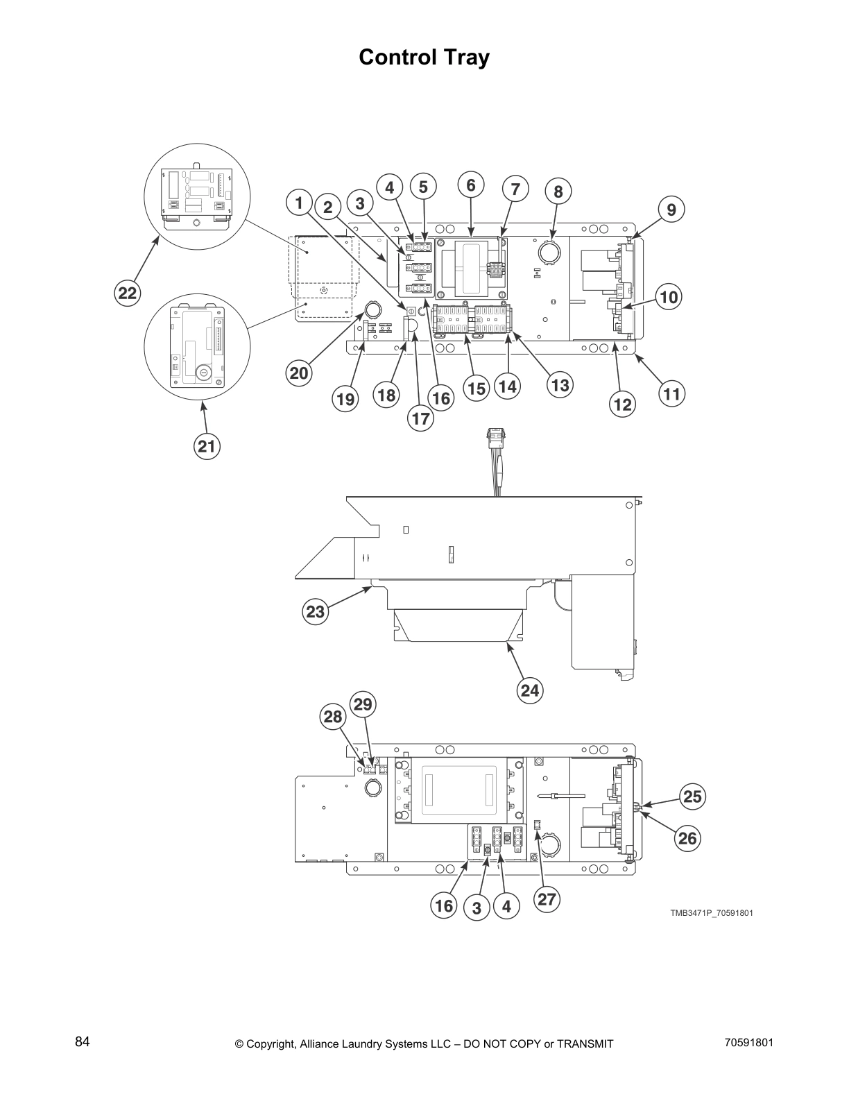 Control Tray