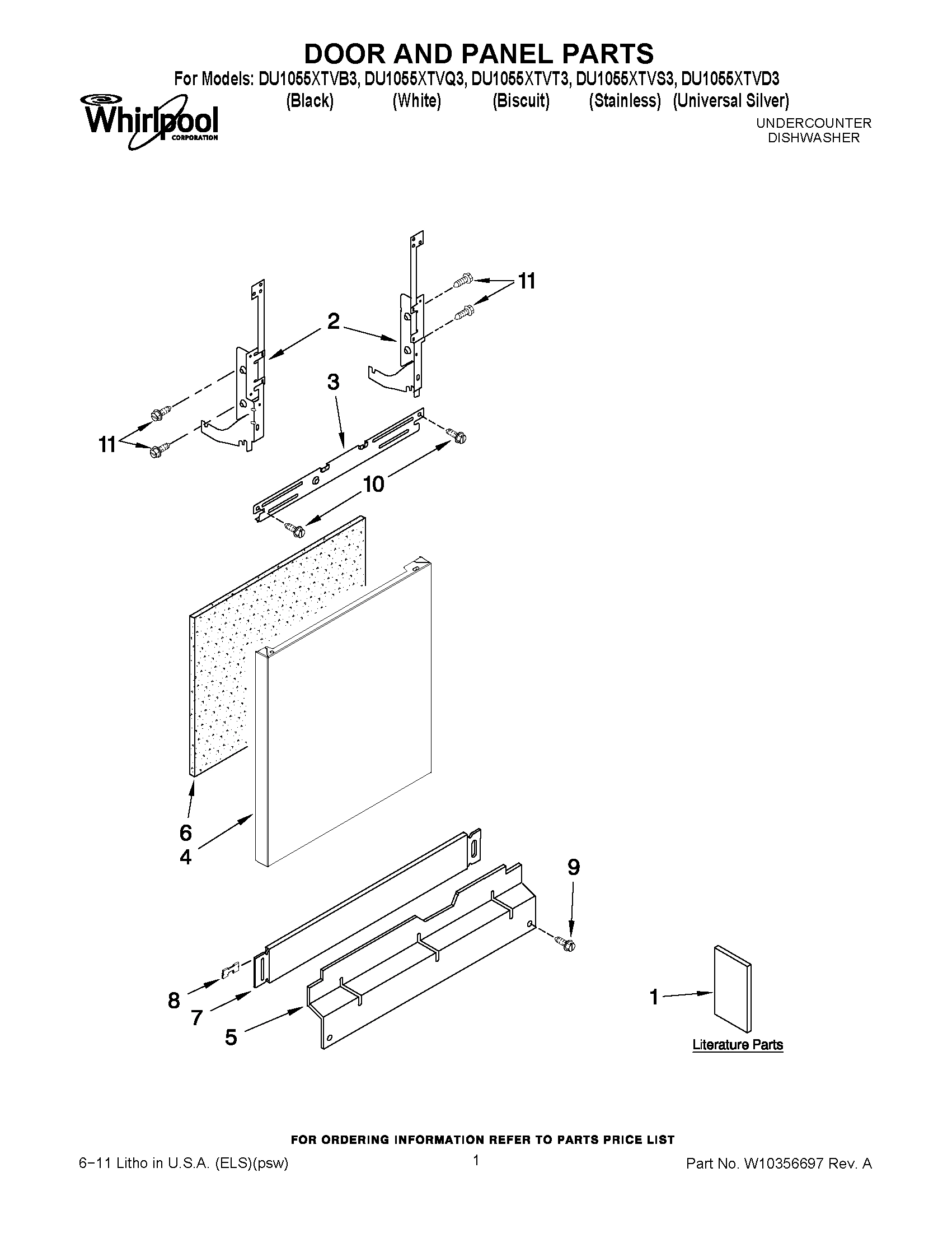 01 - DOOR AND PANEL PARTS