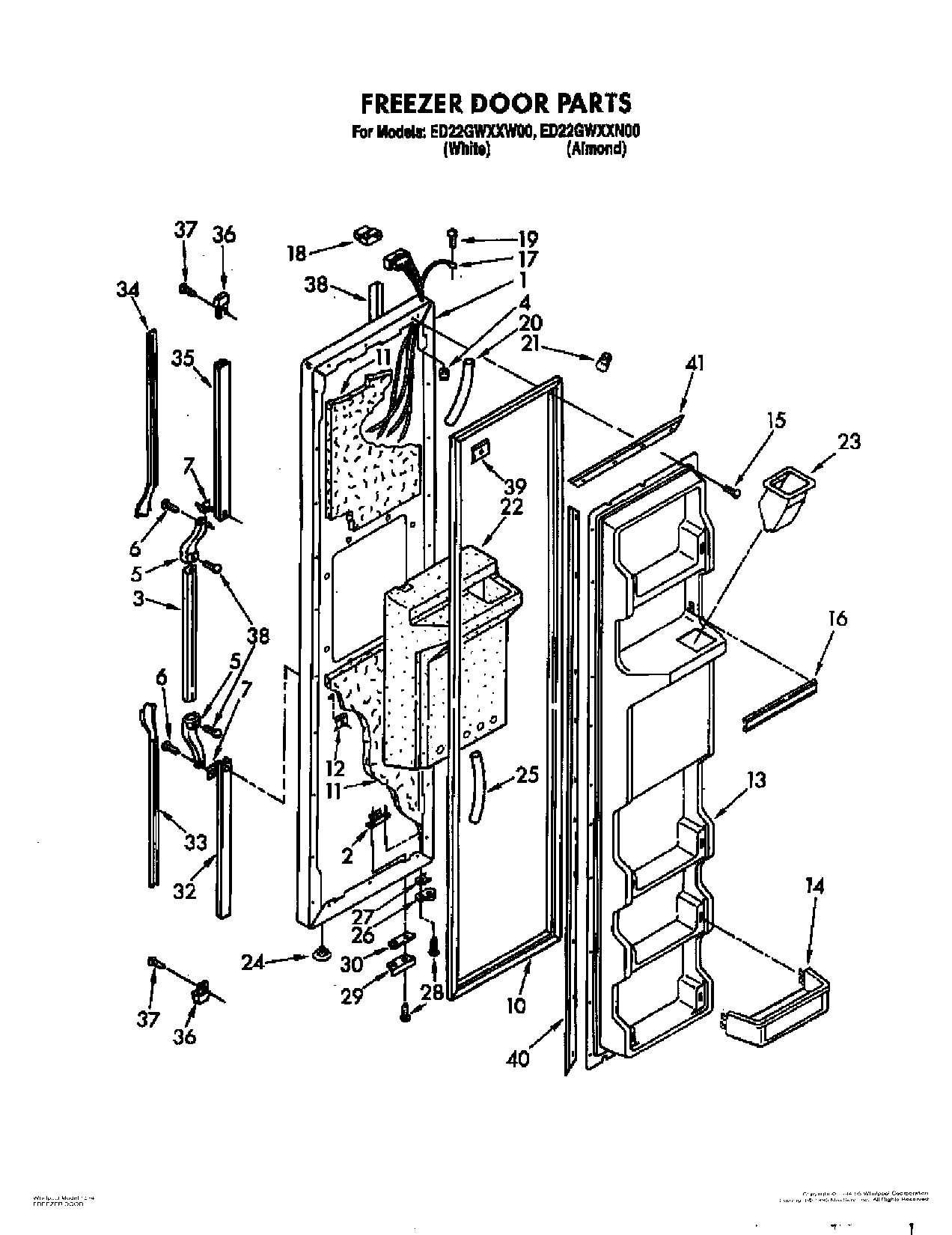 08 - FREEZER DOOR