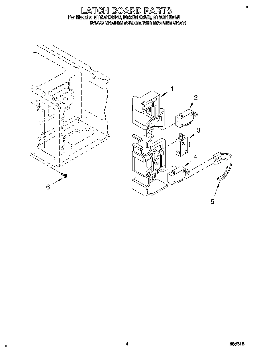 04 - LATCH BOARD