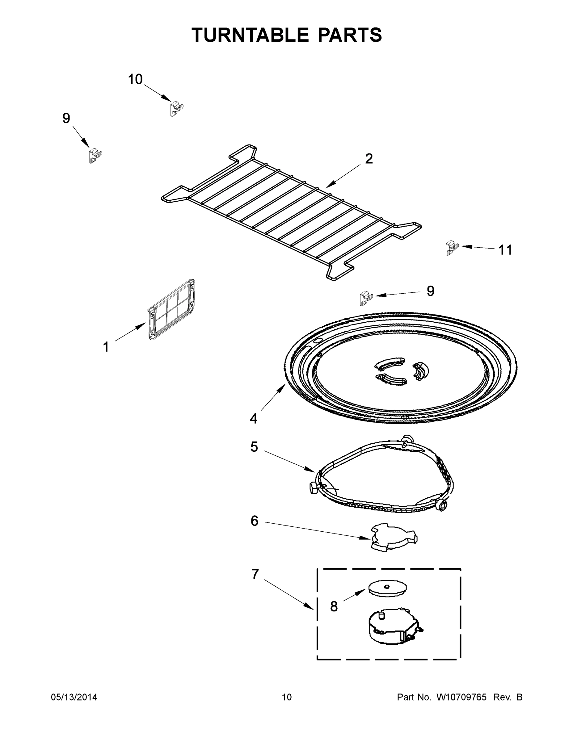 06 - TURNTABLE PARTS