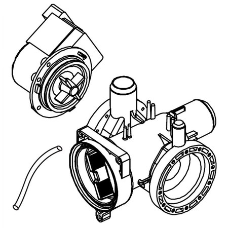AHA75853804 LG Drain Pump Assembly