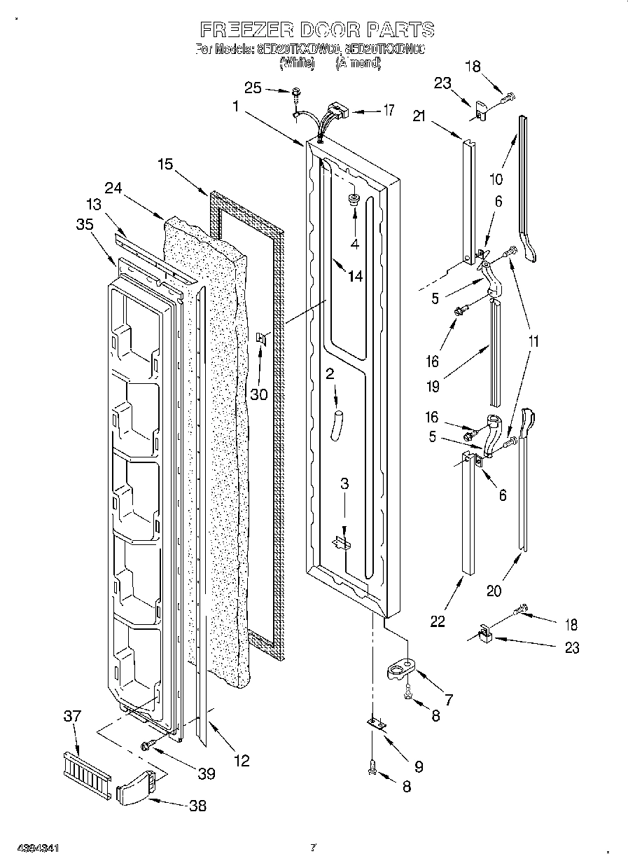 05 - FREEZER DOOR