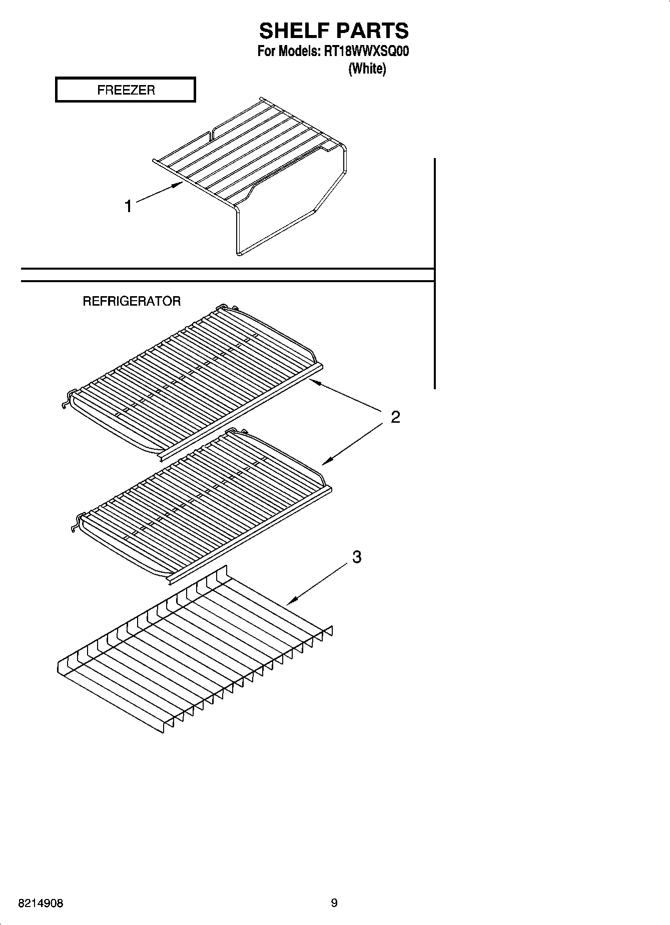 05 - SHELF PARTS, OPTIONAL PARTS