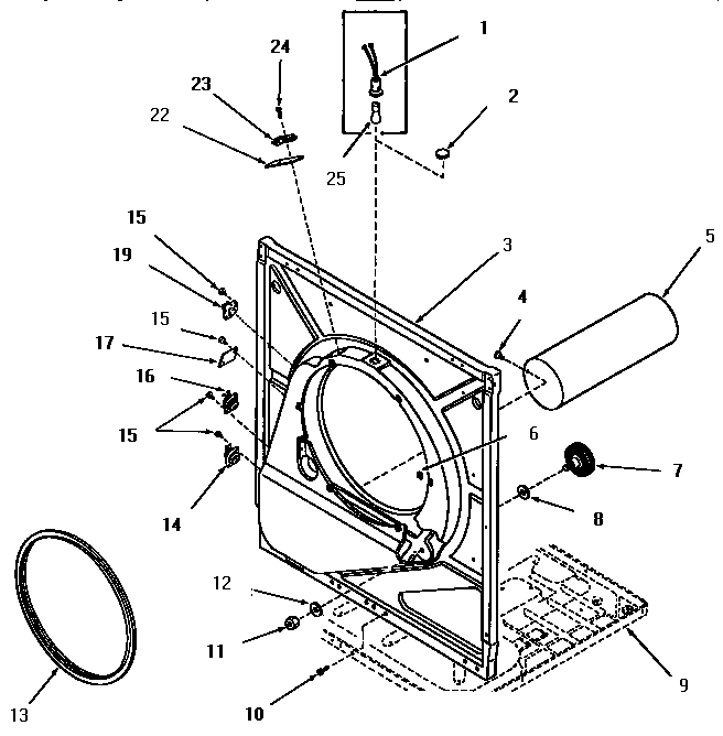 07 - FRONT FRAME AND AIR SHROUD