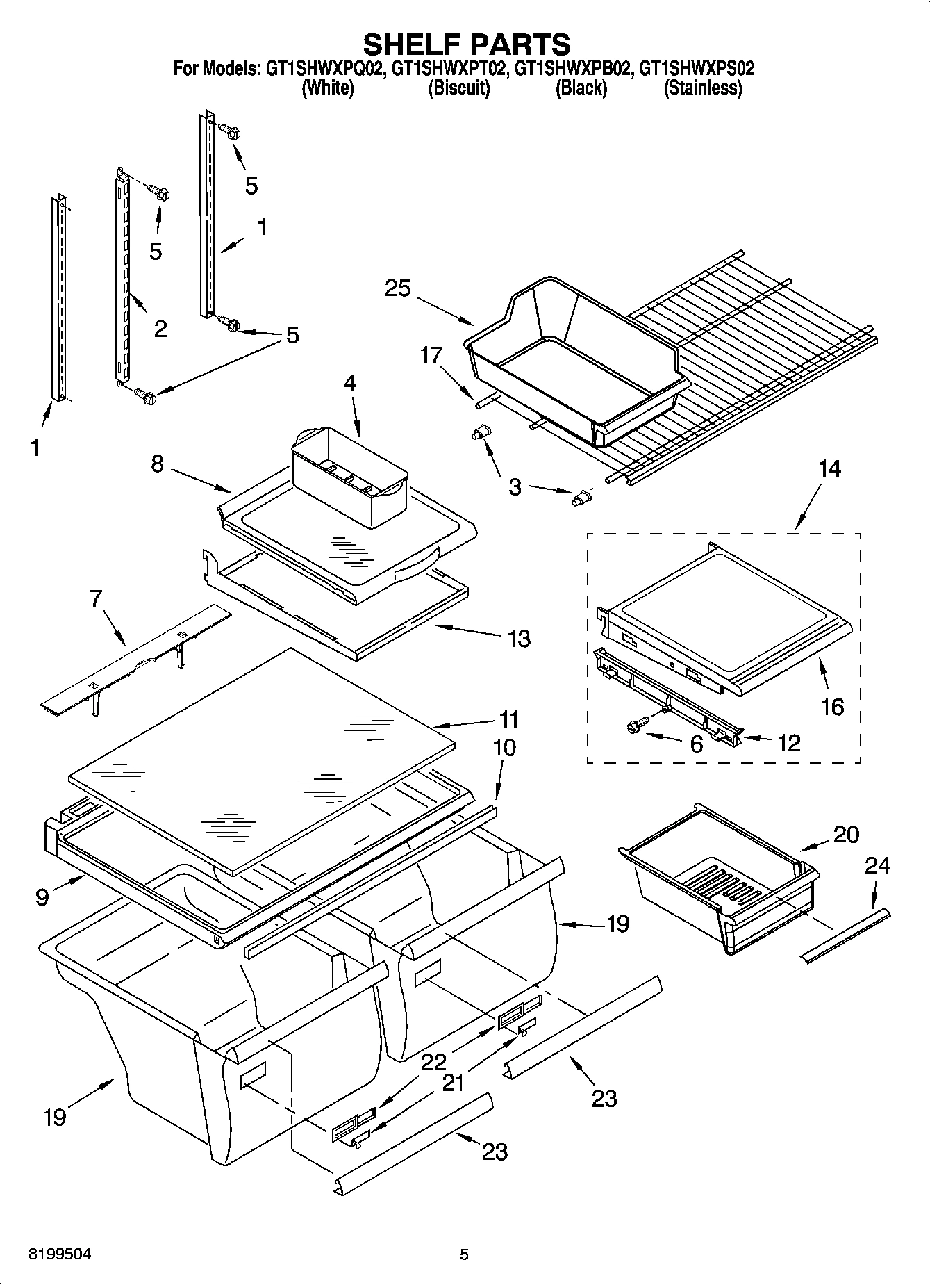 03 - SHELF PARTS