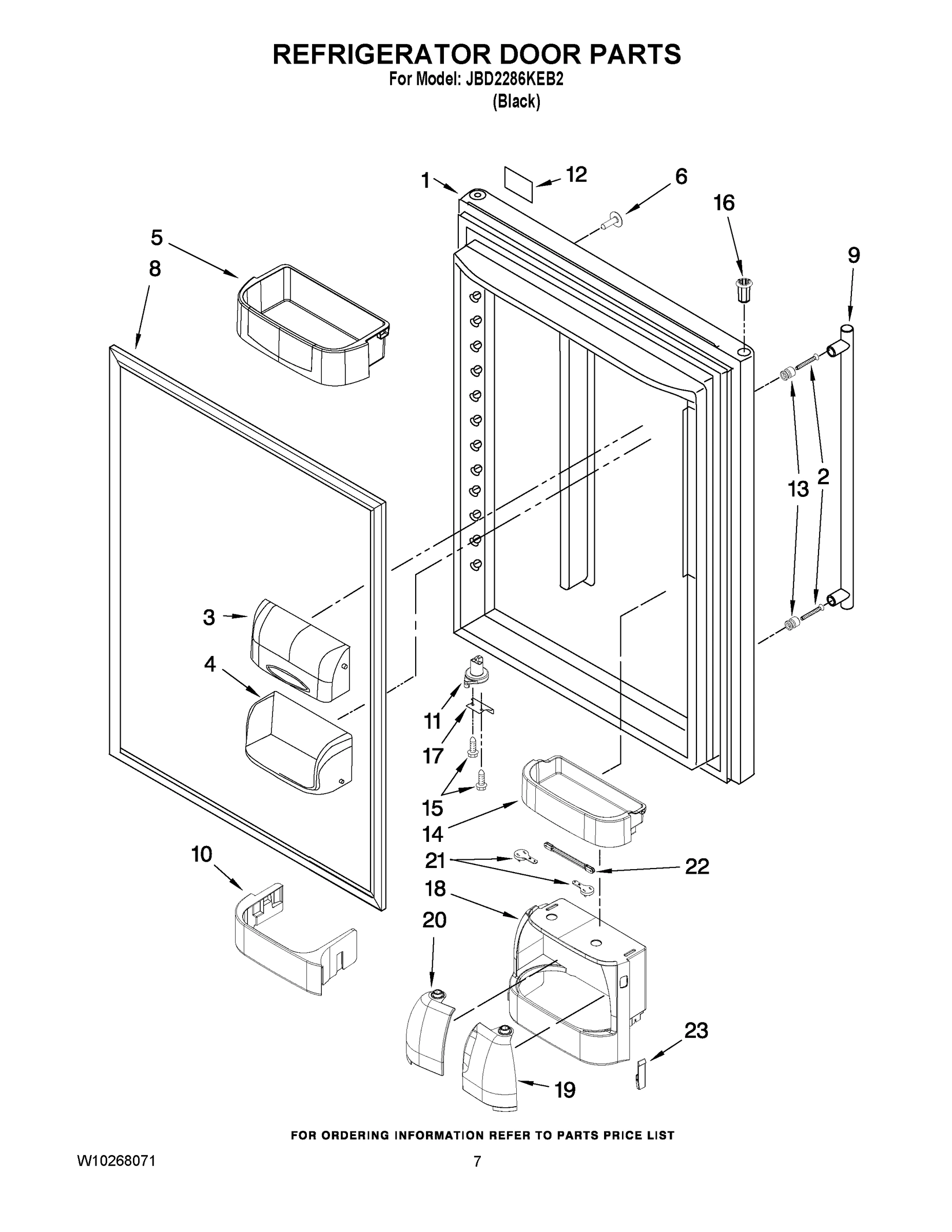 04 - REFRIGERATOR DOOR PARTS