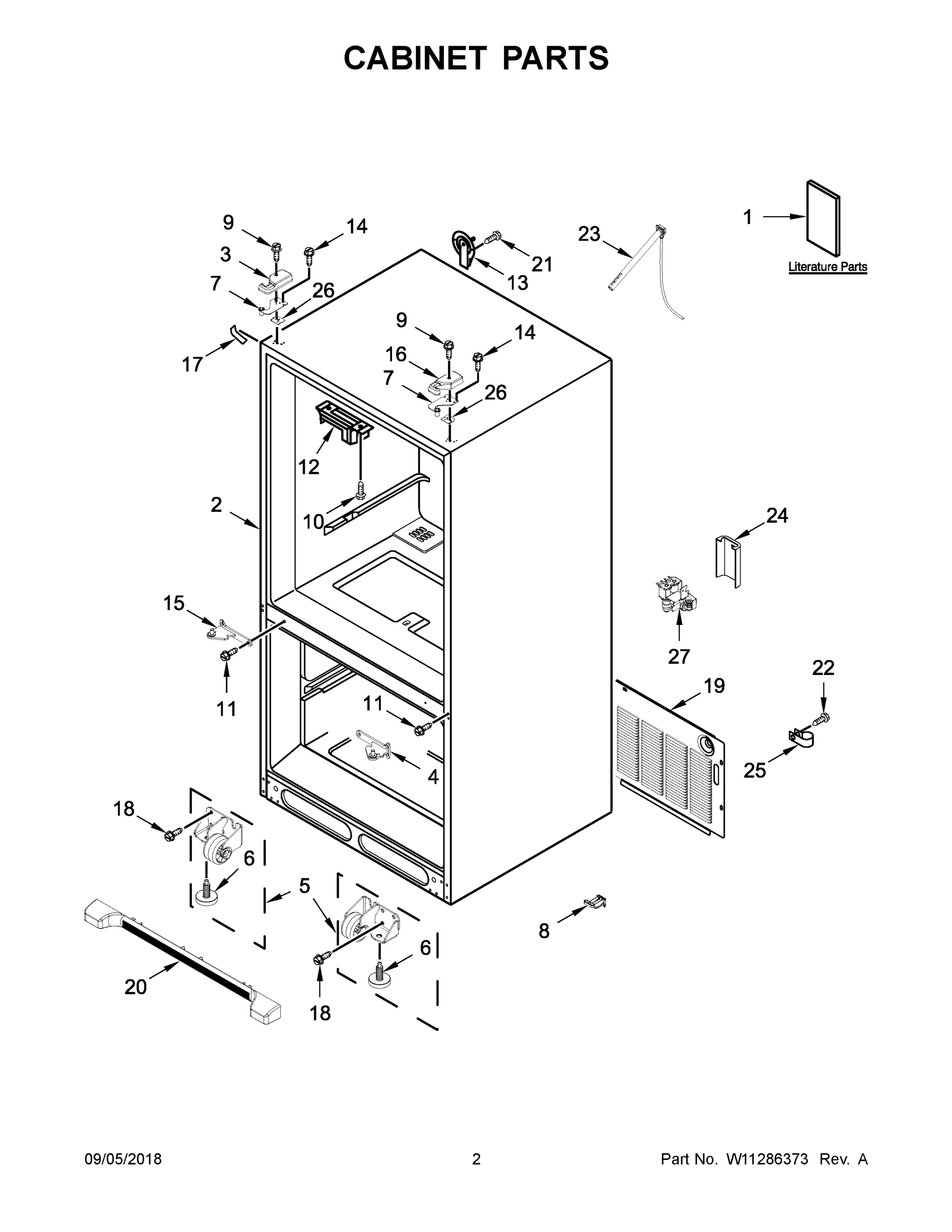 02 - CABINET PARTS