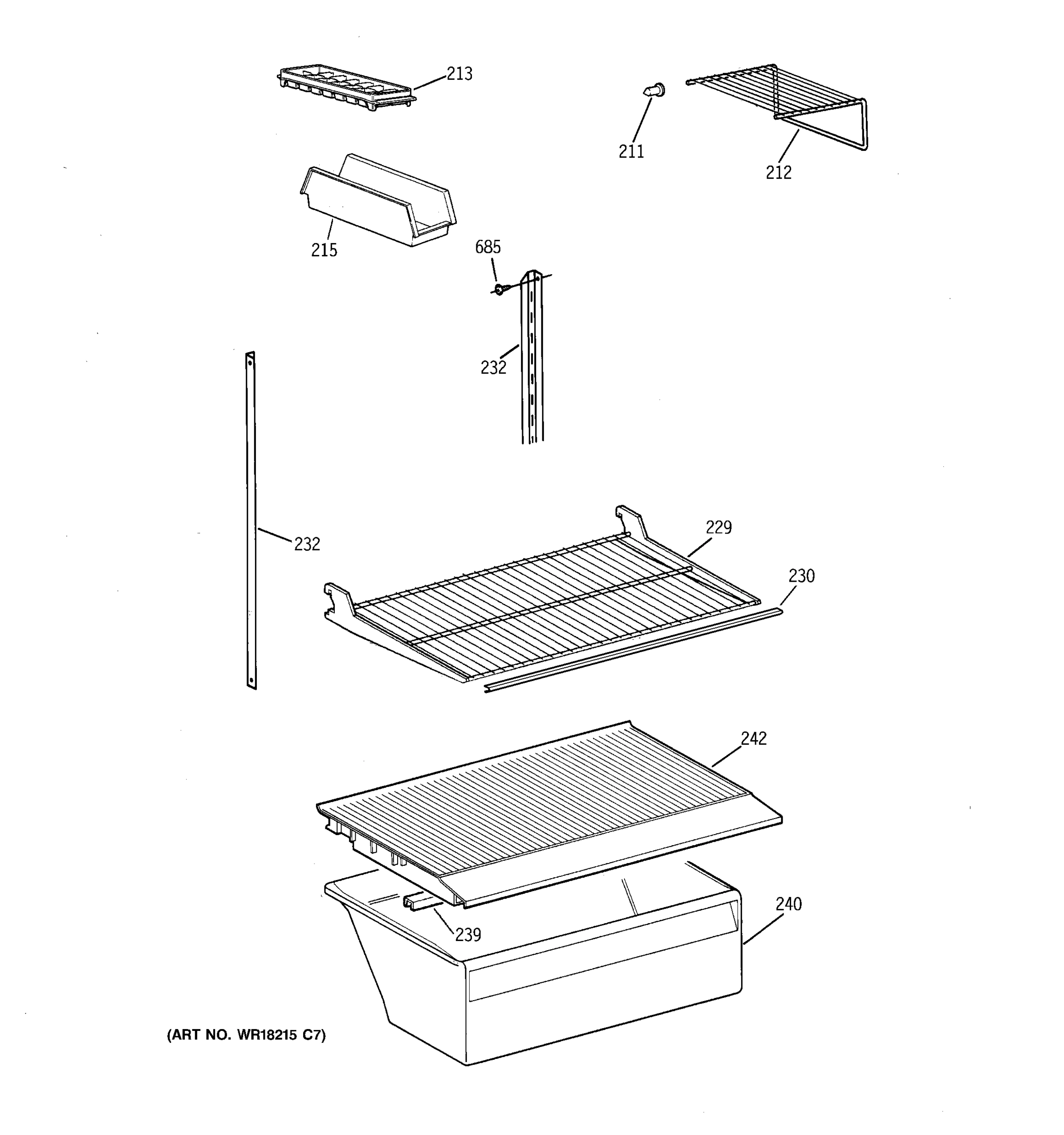 SHELF PARTS