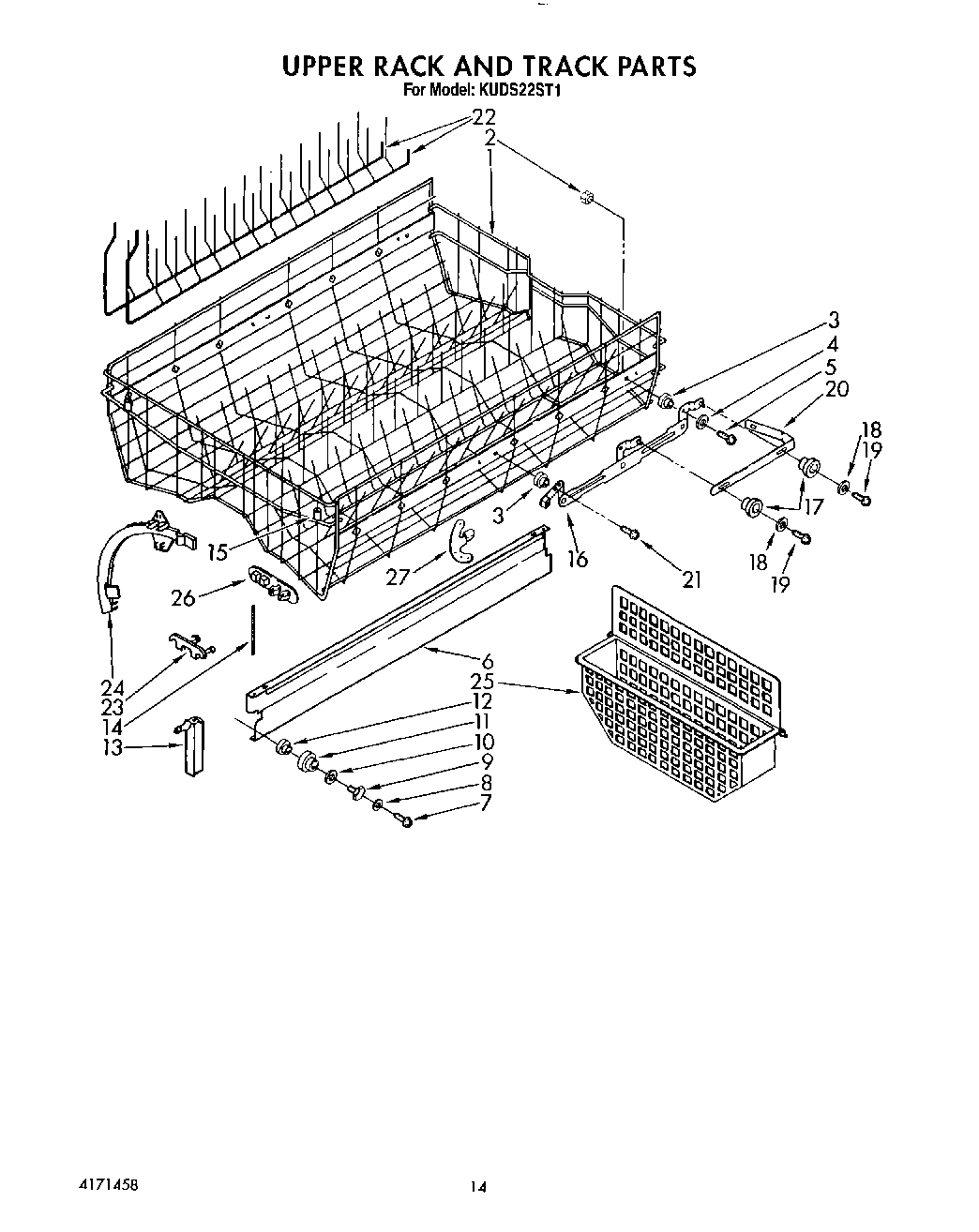 11 - UPPER RACK AND TRACK