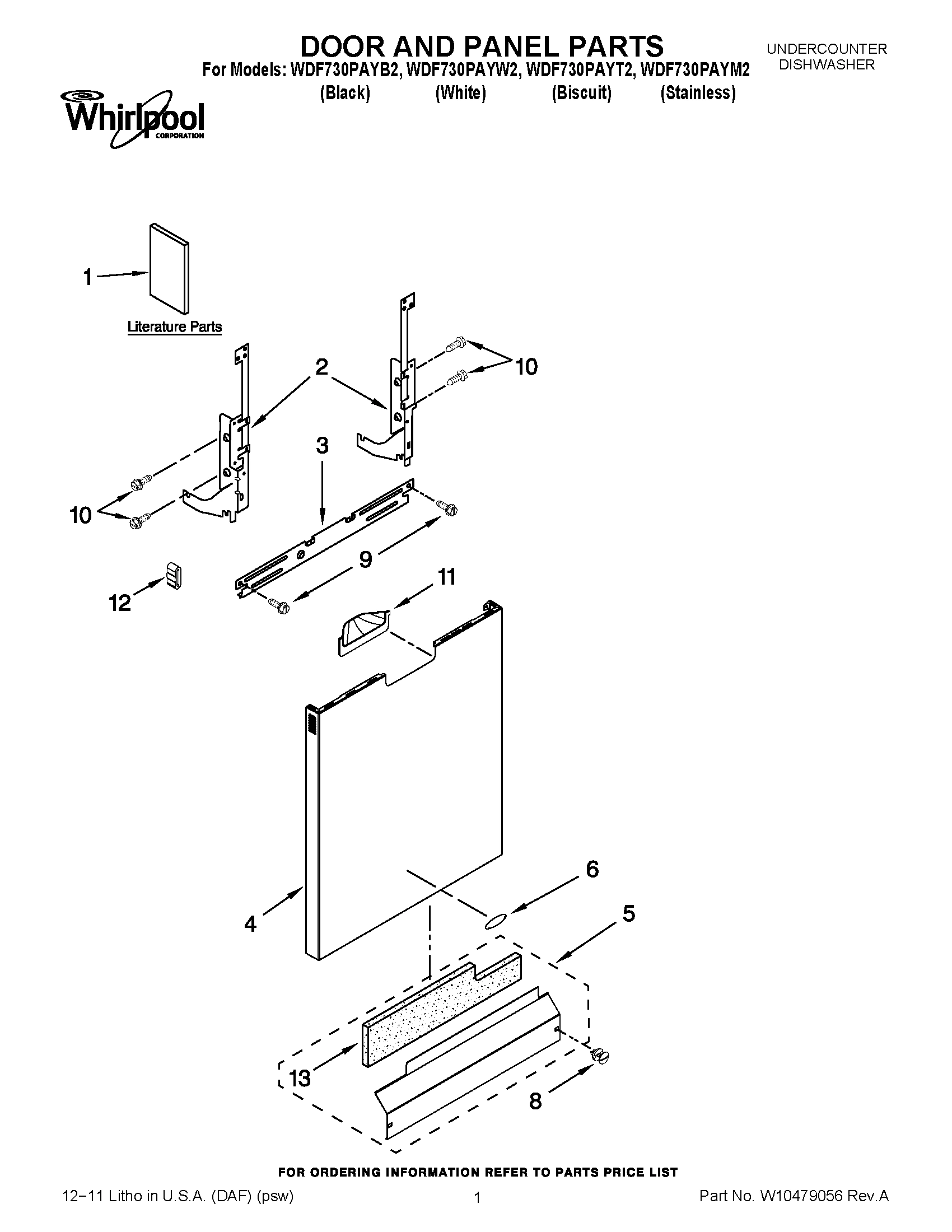 01 - DOOR AND PANEL PARTS