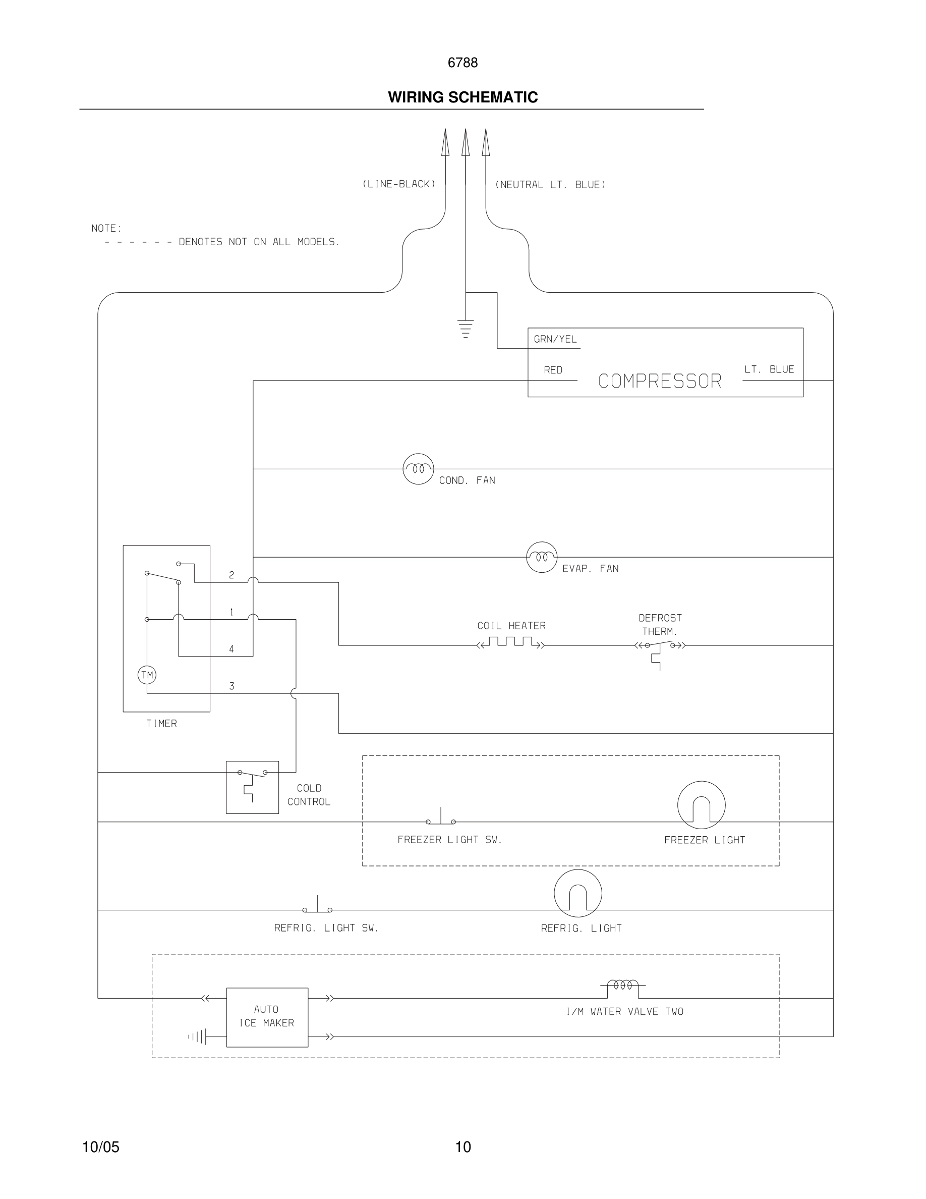 10 - WIRING SCHEMATIC