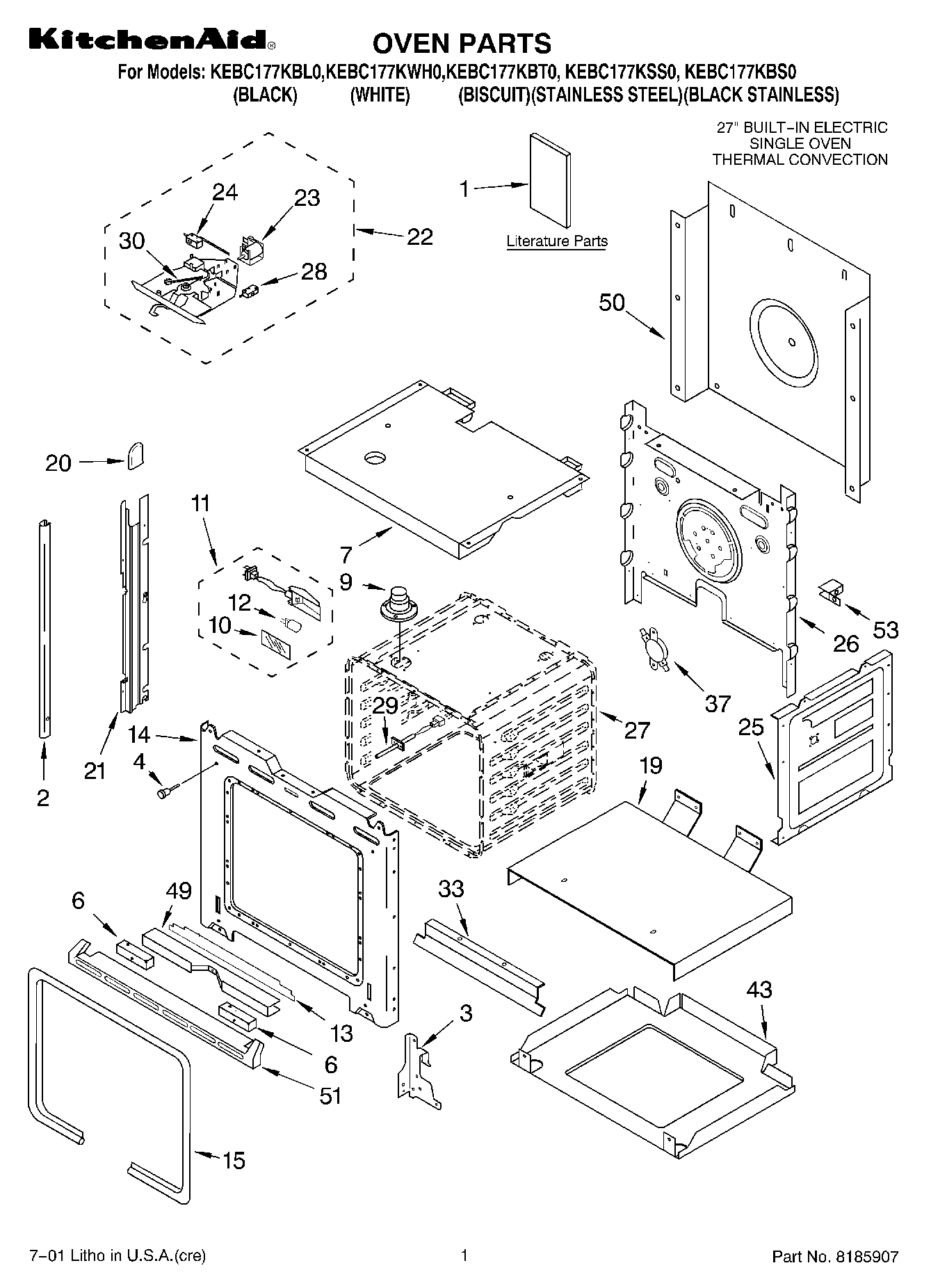 01 - OVEN, LITERATURE