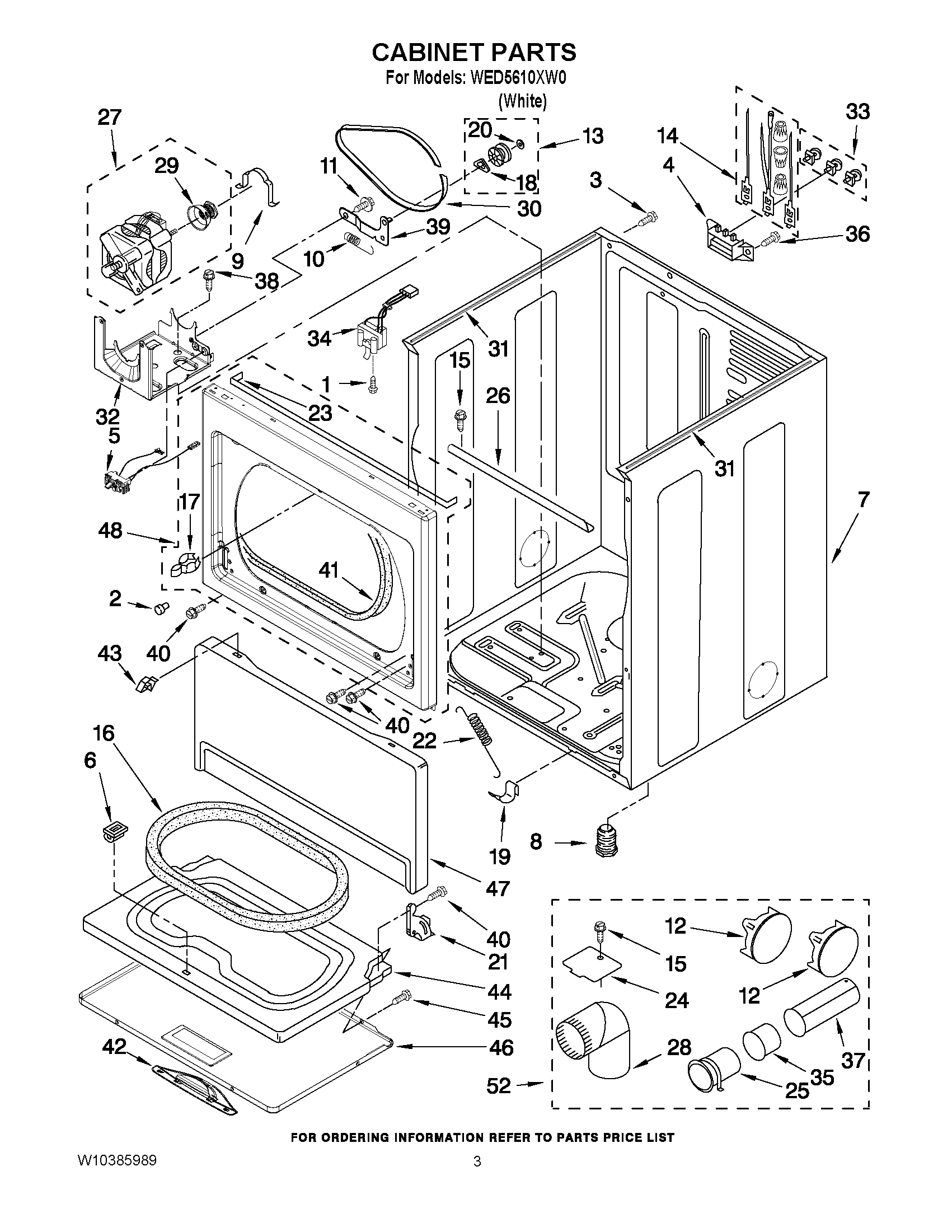 02 - CABINET PARTS