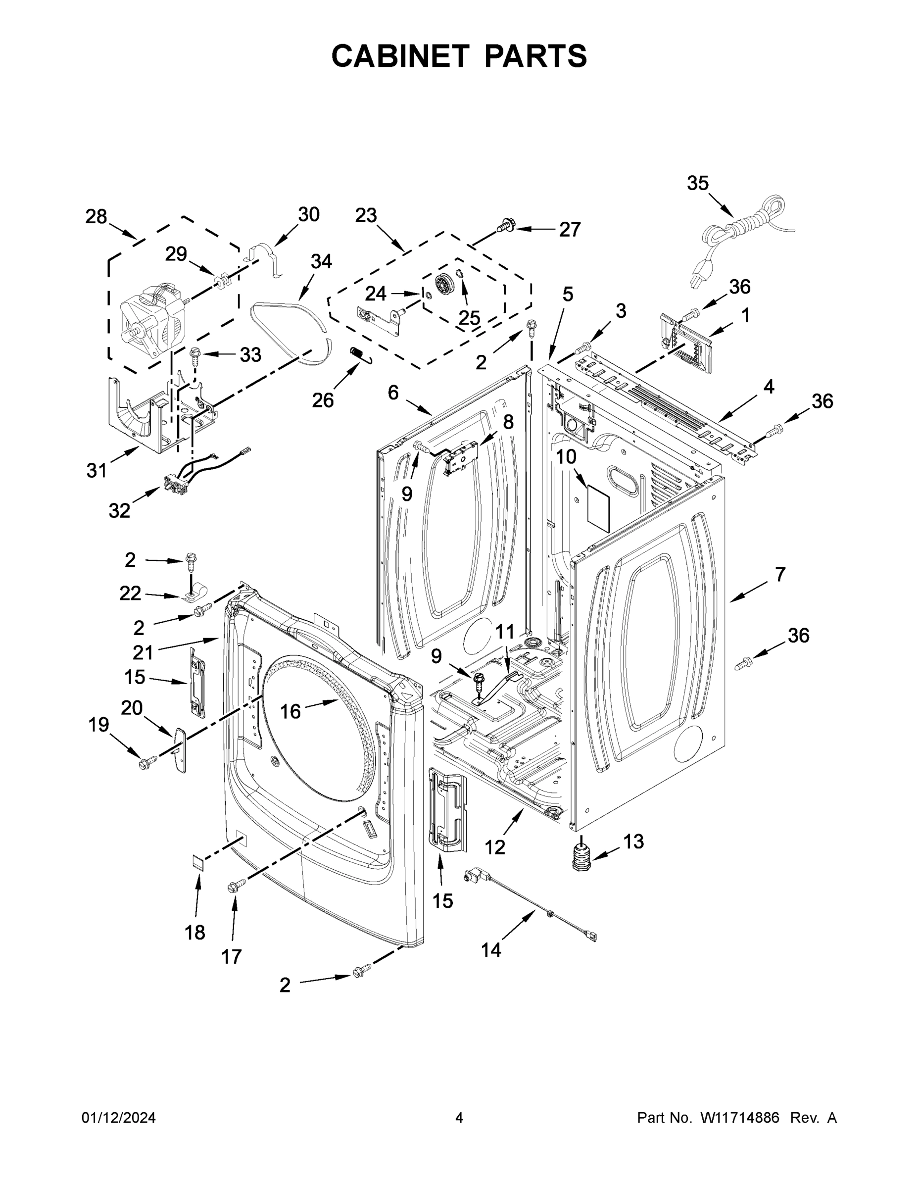 03 - CABINET PARTS