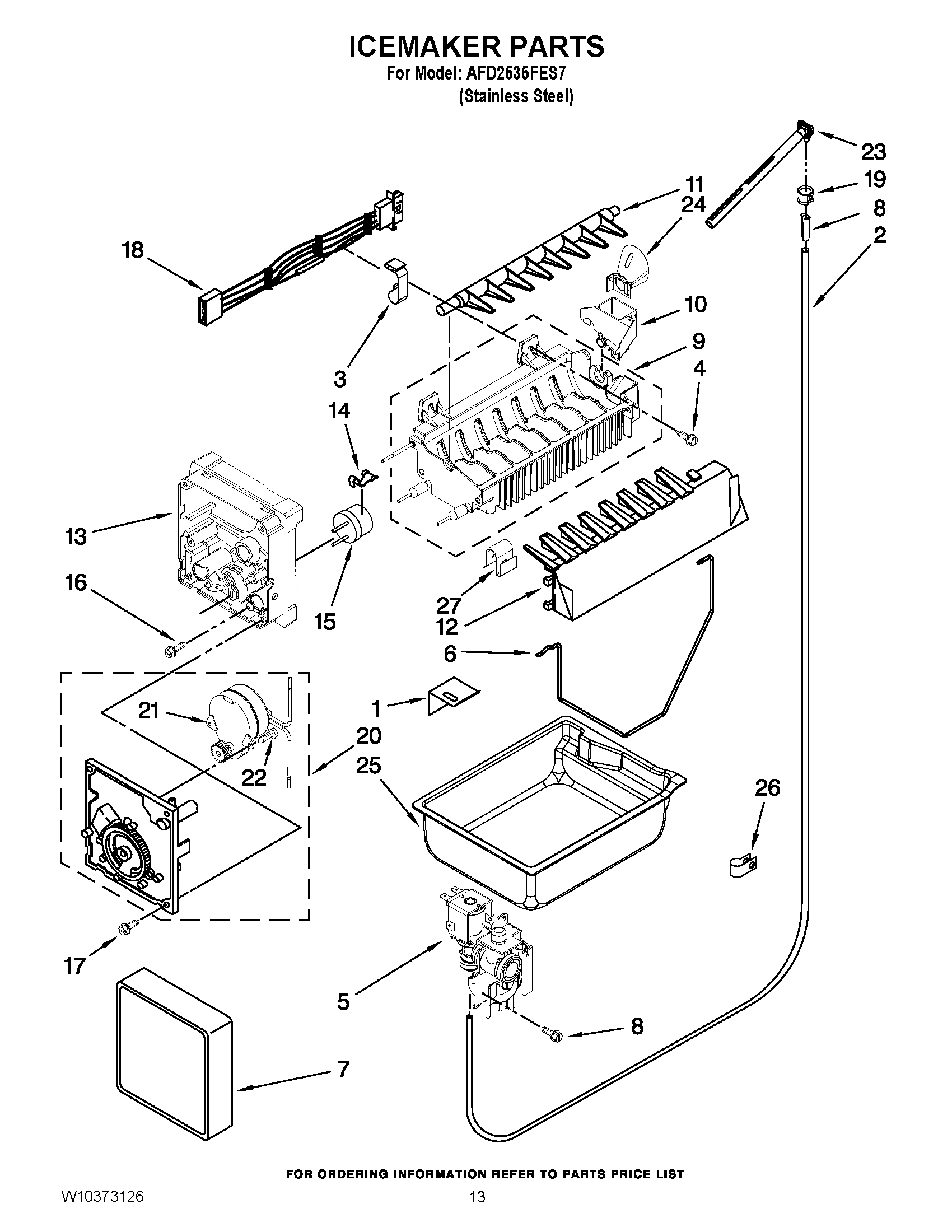 07 - ICEMAKER PARTS