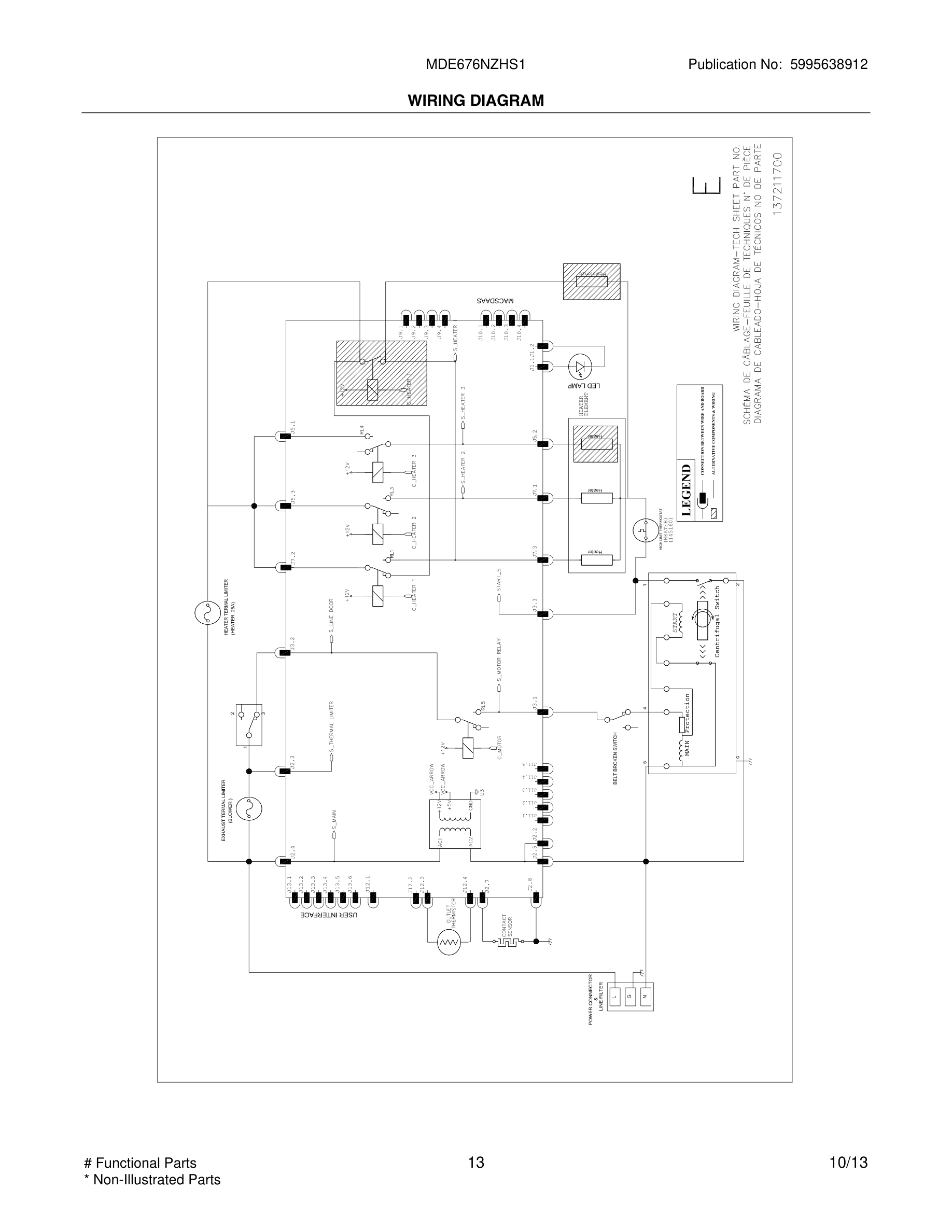 13 - WIRING DIAGRAM